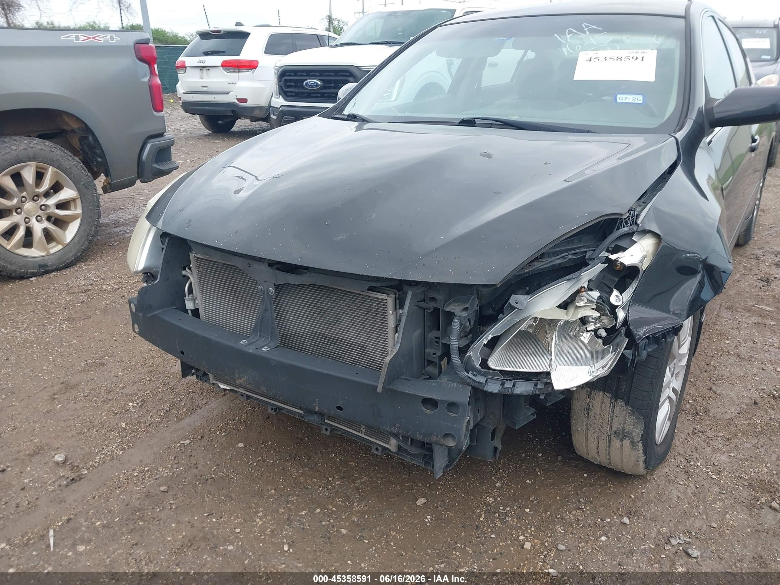 2012 Nissan Altima 2.5 S Black vin: 1N4AL2AP2CN561090
