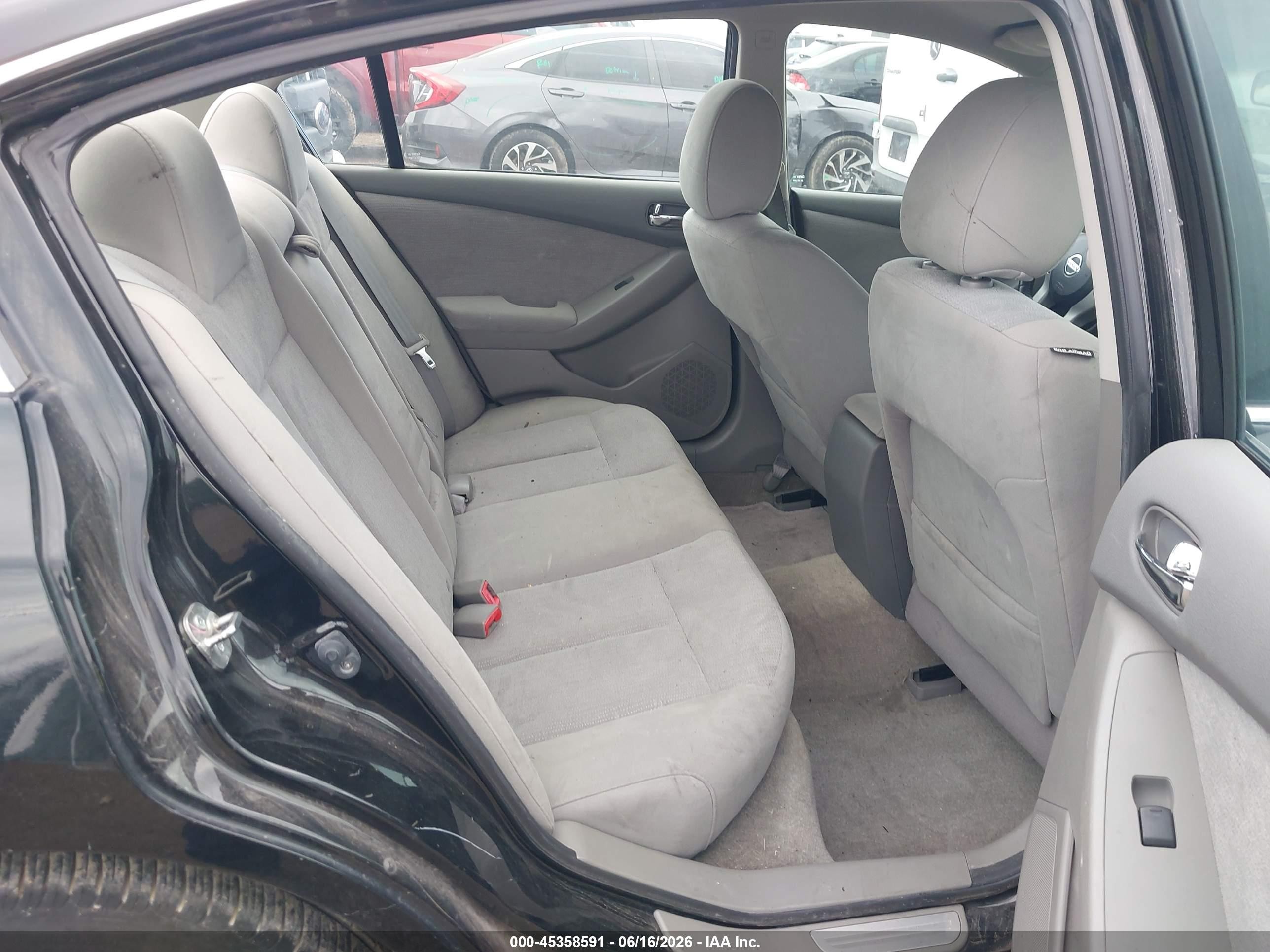 2012 Nissan Altima 2.5 S Black vin: 1N4AL2AP2CN561090