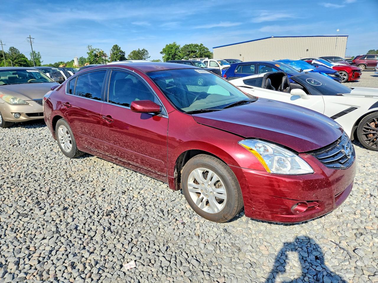 2012 Nissan Altima 2.5 Burgundy vin: 1N4AL2AP2CN562160