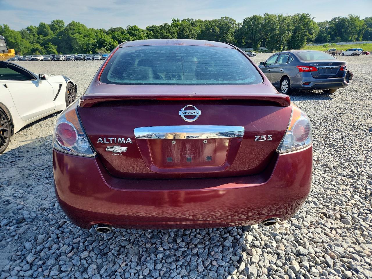 2012 Nissan Altima 2.5 Burgundy vin: 1N4AL2AP2CN562160