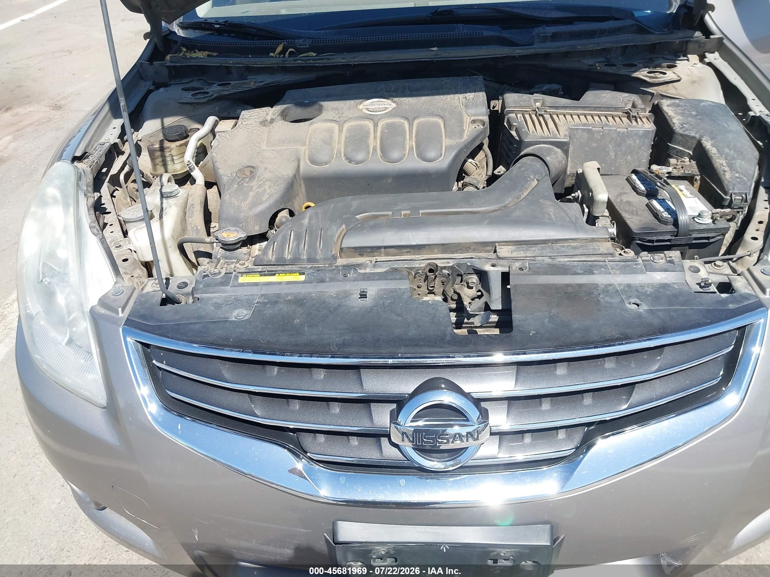 2012 Nissan Altima 2.5 S Коричневый vin: 1N4AL2AP2CN562742