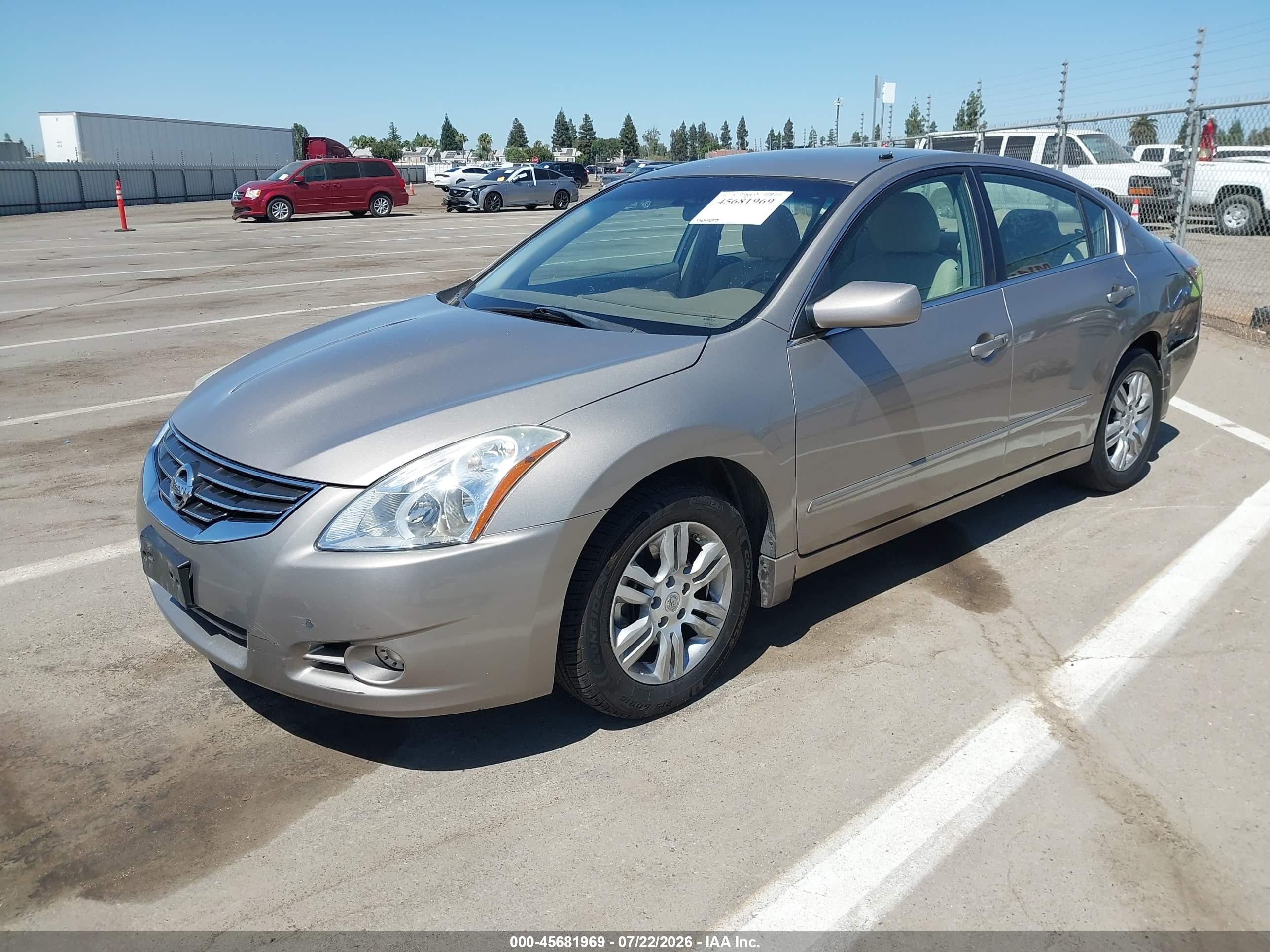 2012 Nissan Altima 2.5 S Коричневый vin: 1N4AL2AP2CN562742