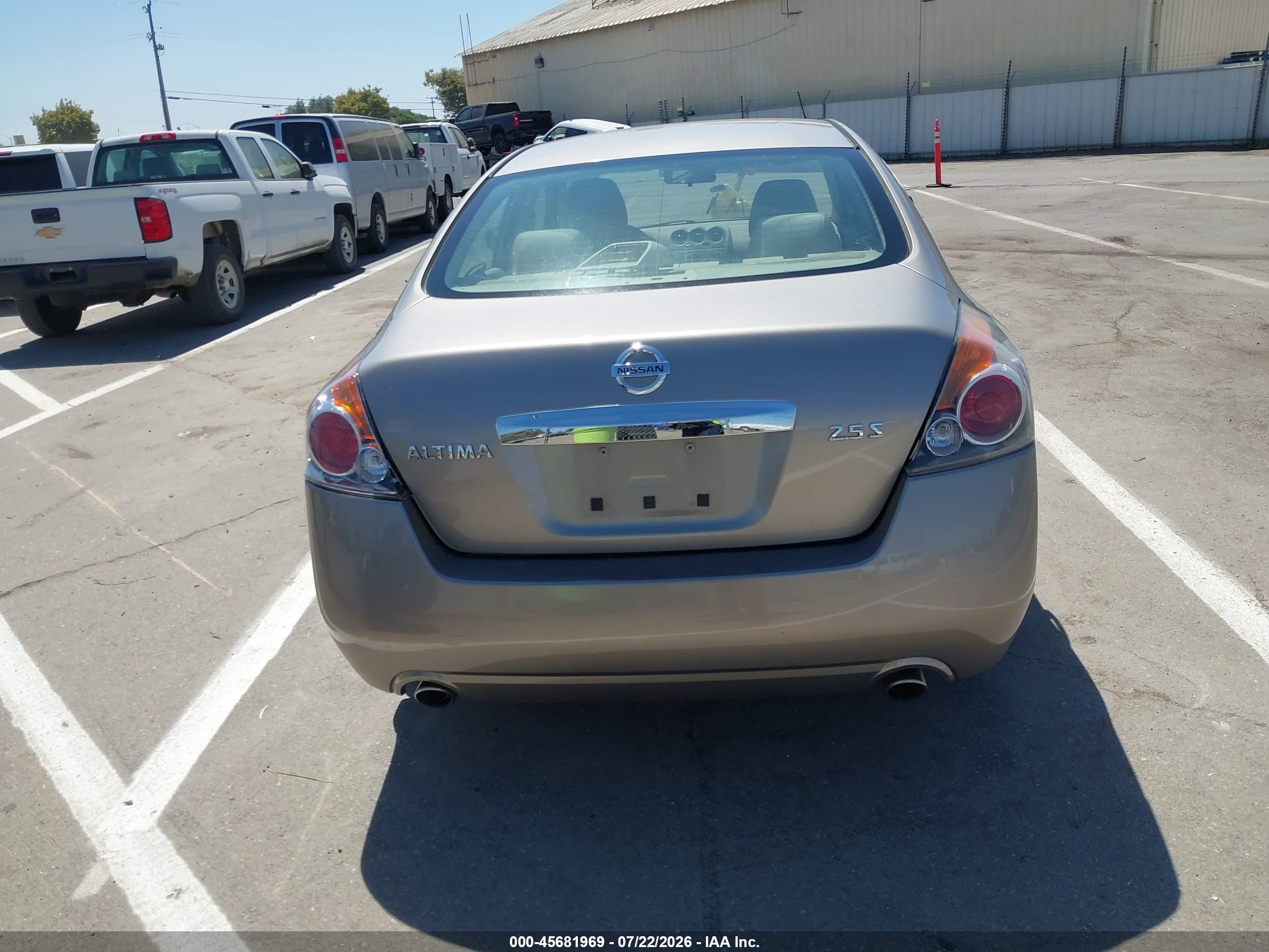 2012 Nissan Altima 2.5 S Коричневый vin: 1N4AL2AP2CN562742