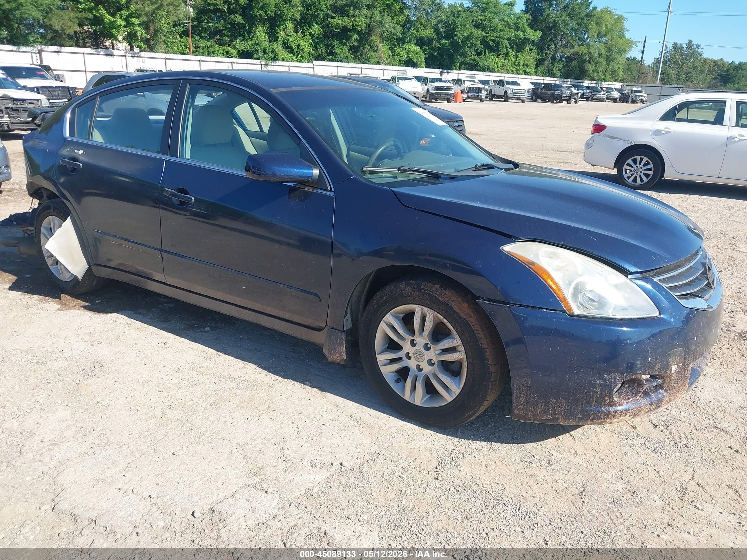 2012 Nissan Altima 2.5 S Blue vin: 1N4AL2AP2CN570842