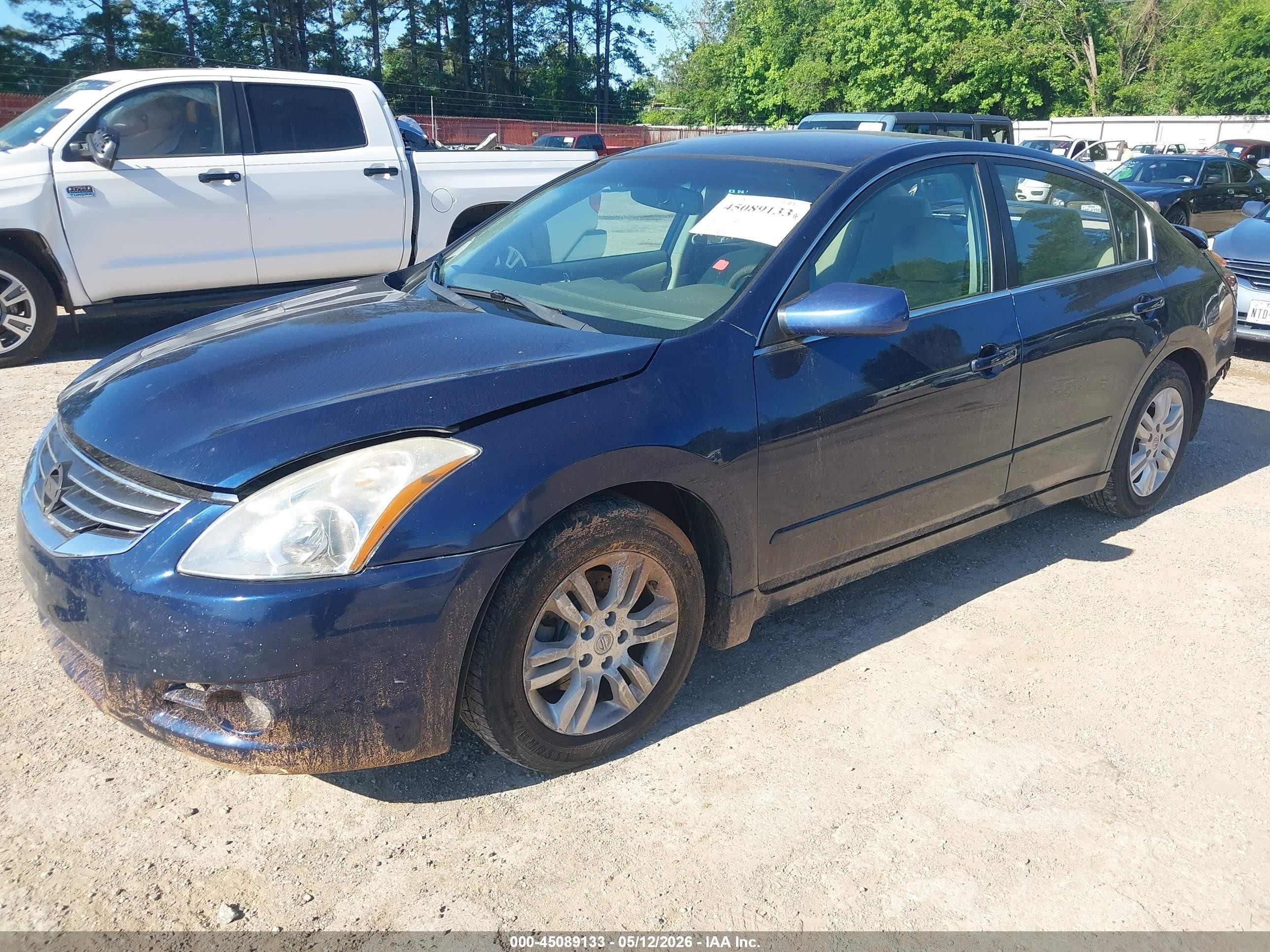 2012 Nissan Altima 2.5 S Blue vin: 1N4AL2AP2CN570842