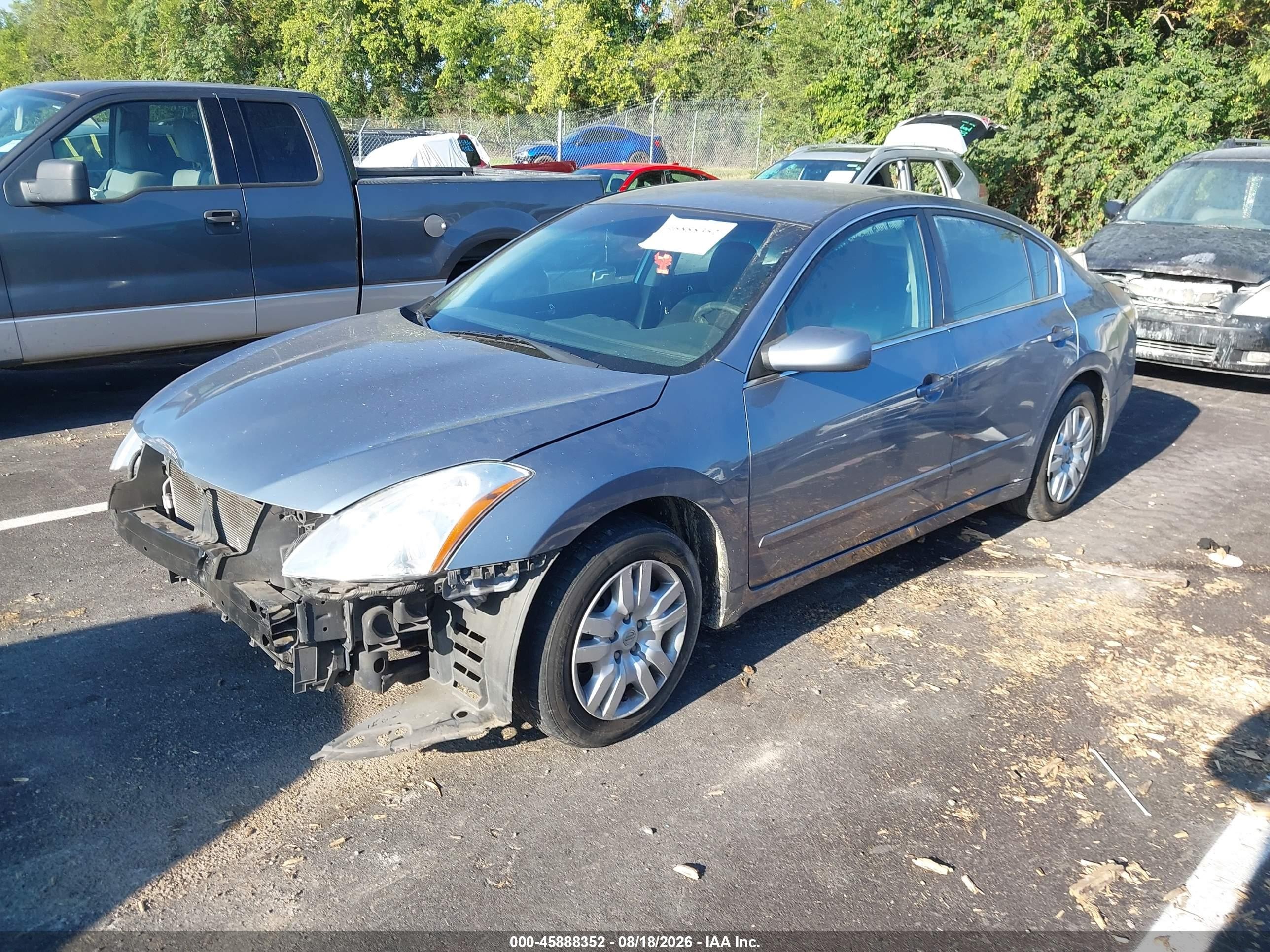 2010 Nissan Altima 2.5 S Синий vin: 1N4AL2AP3AC142089