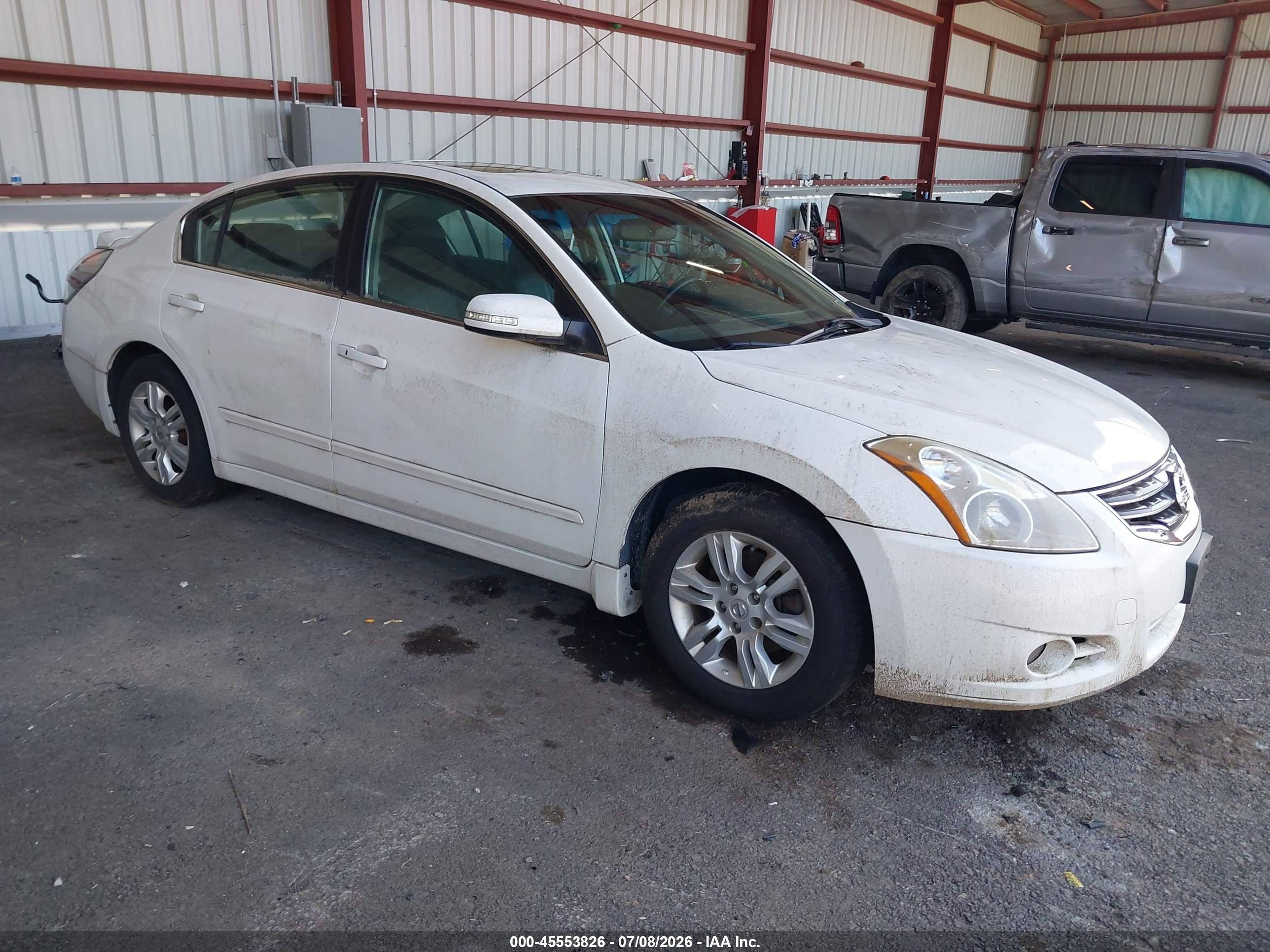 2010 Nissan Altima 2.5 S Белый vin: 1N4AL2AP3AC148278