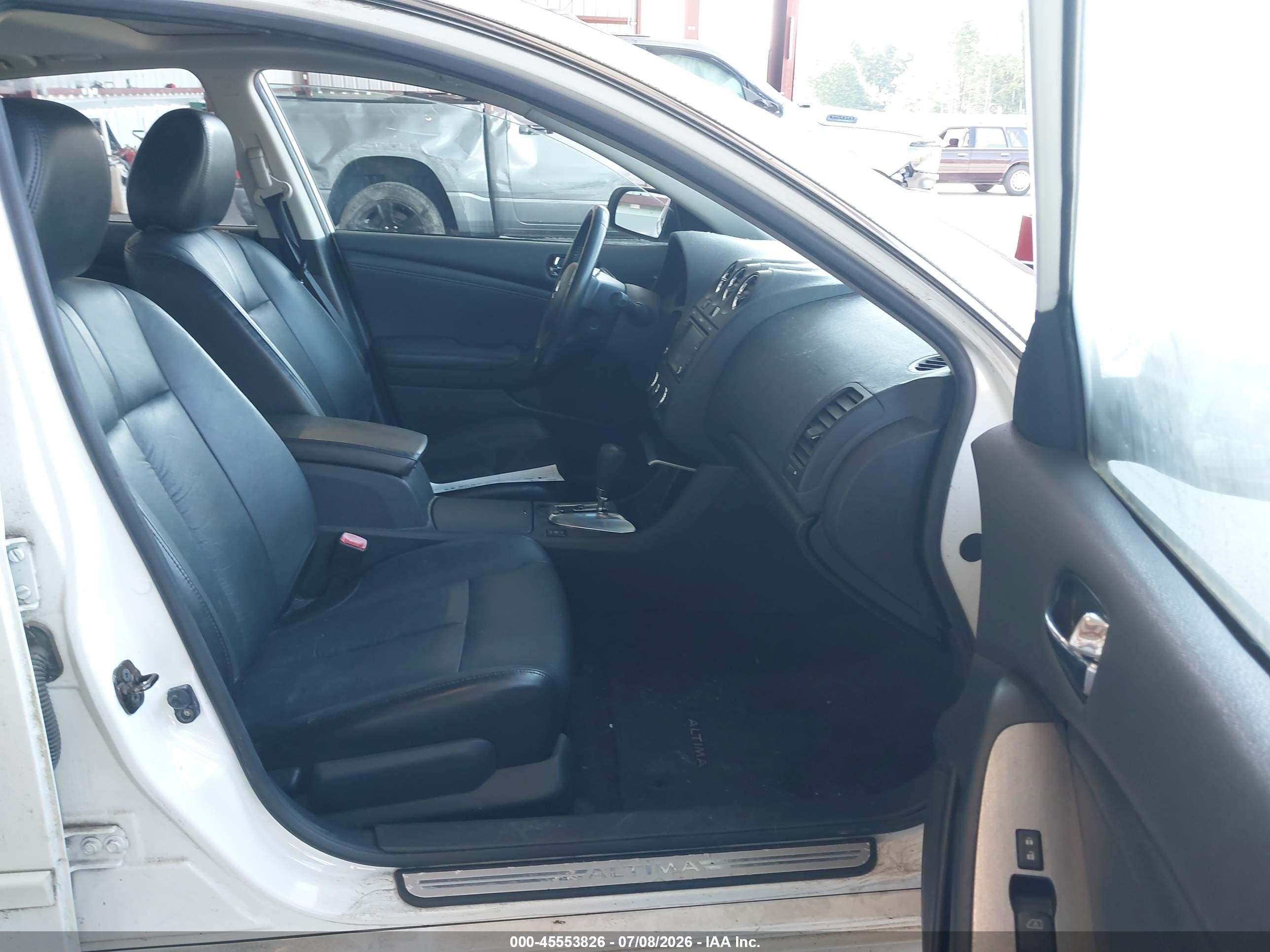 2010 Nissan Altima 2.5 S White vin: 1N4AL2AP3AC148278