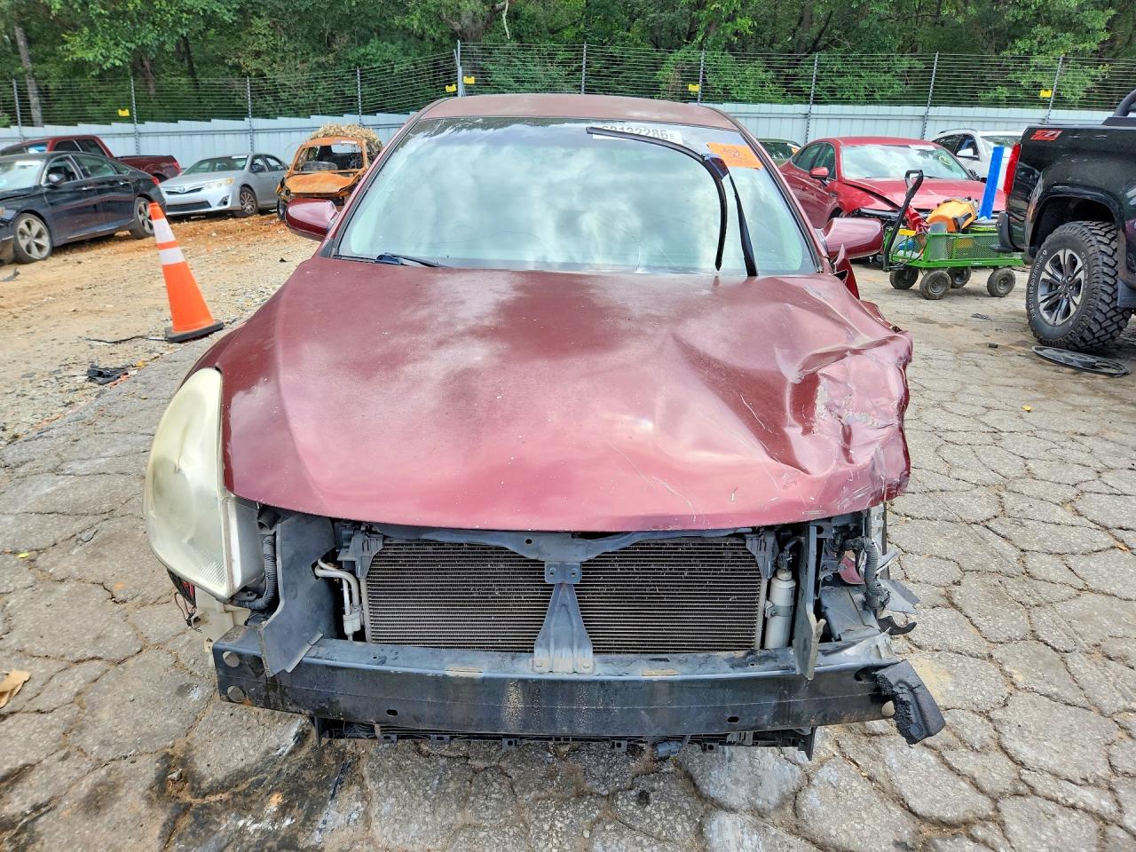 2010 Nissan Altima 2.5 Maroon vin: 1N4AL2AP3AC180177
