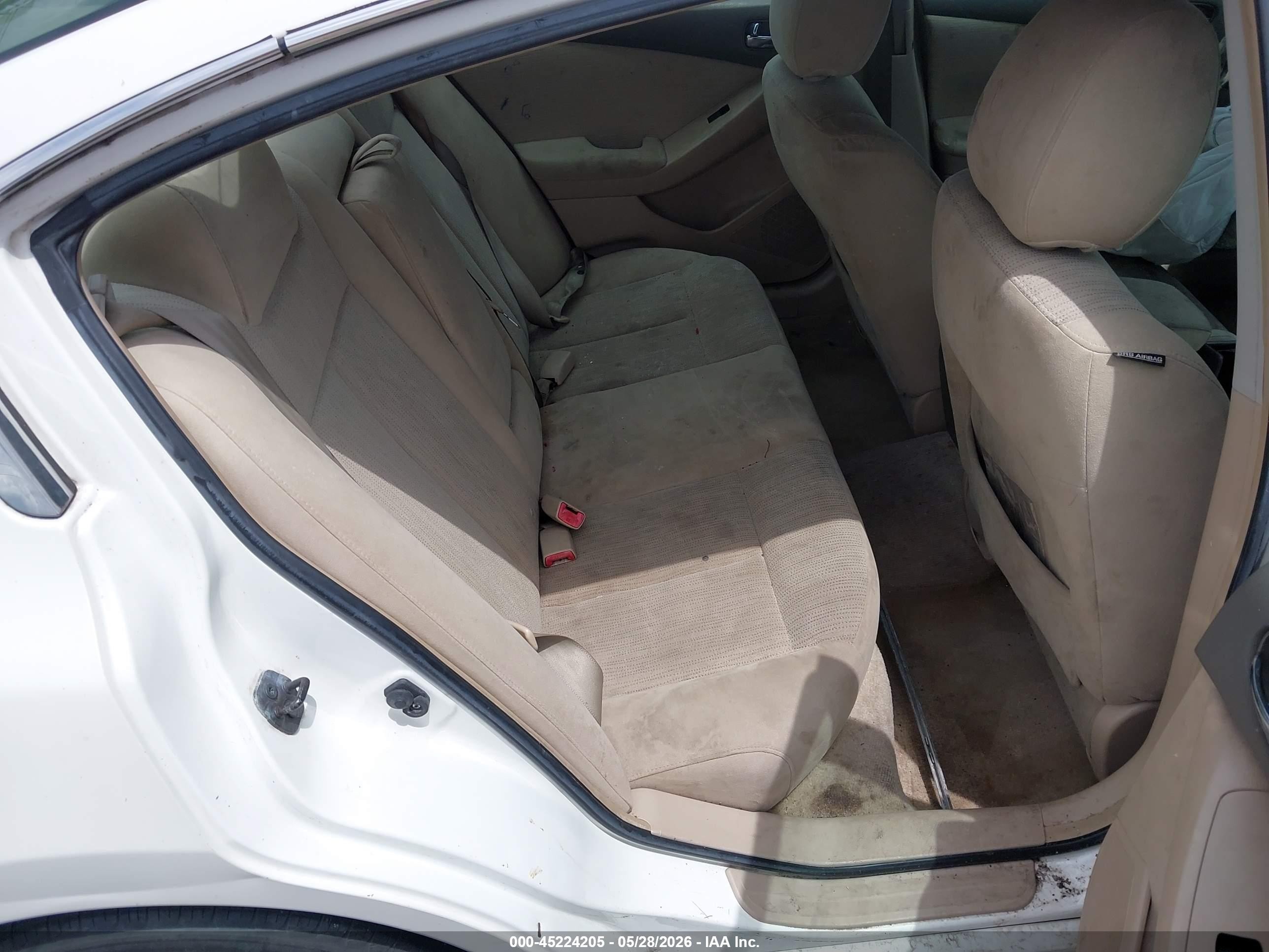 2010 Nissan Altima 2.5 S Белый vin: 1N4AL2AP3AC186657