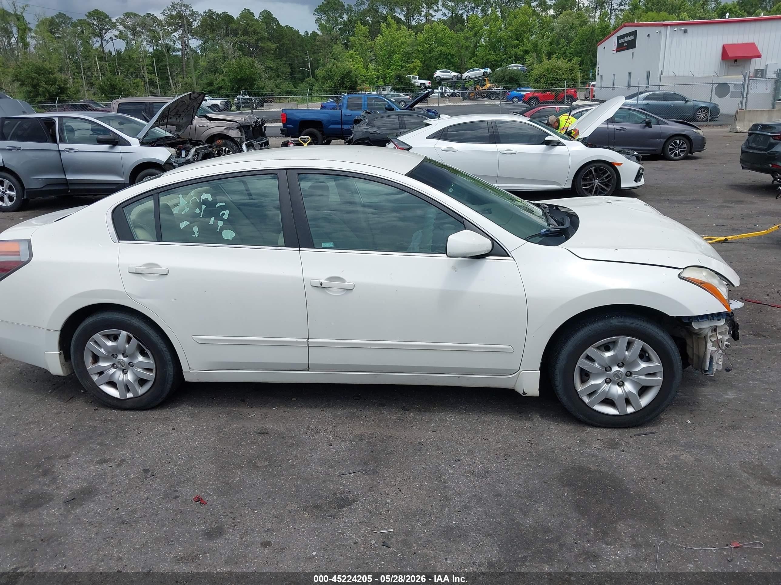 2010 Nissan Altima 2.5 S Белый vin: 1N4AL2AP3AC186657