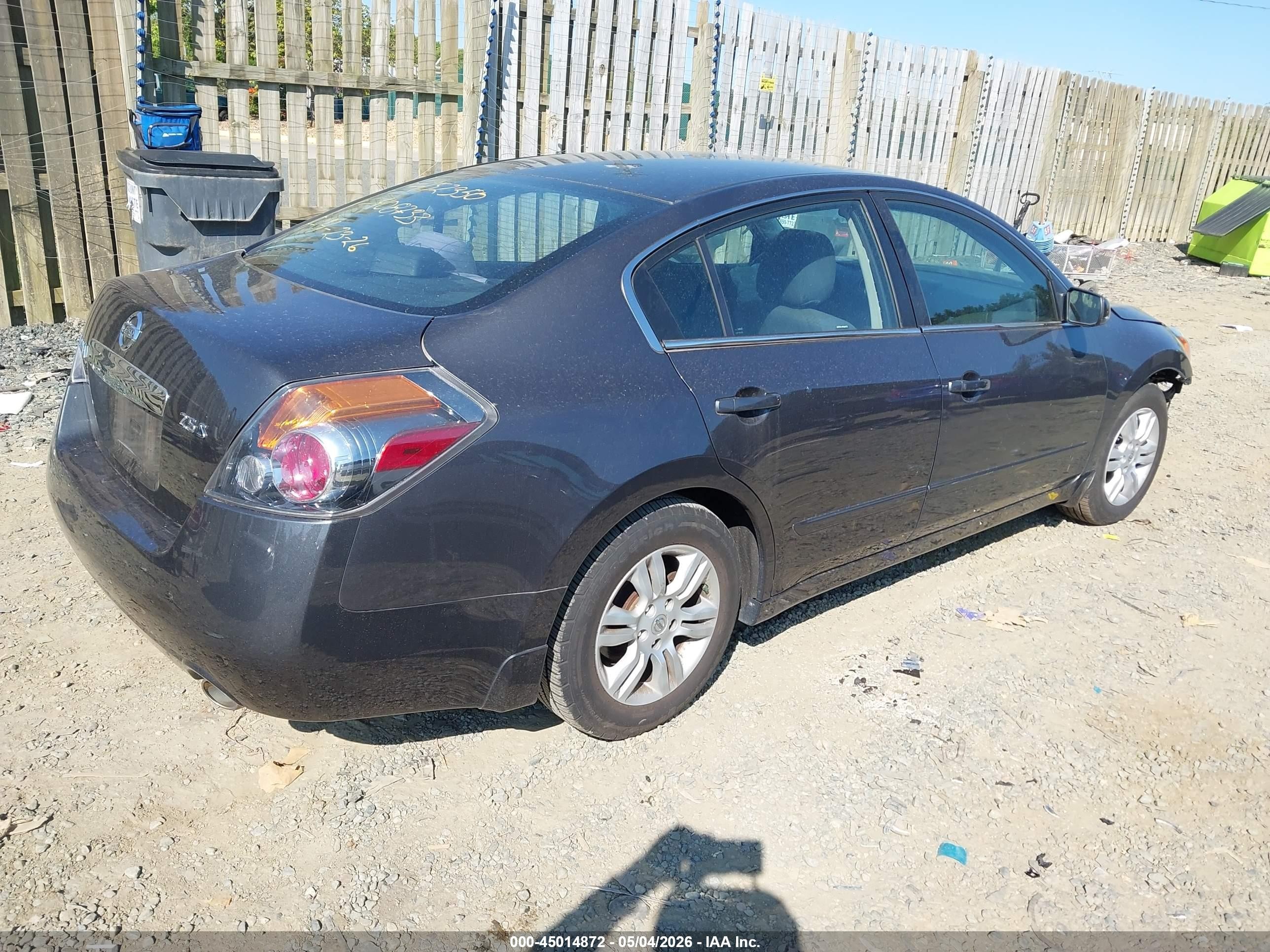 2010 Nissan Altima 2.5 S Gray vin: 1N4AL2AP3AN408733
