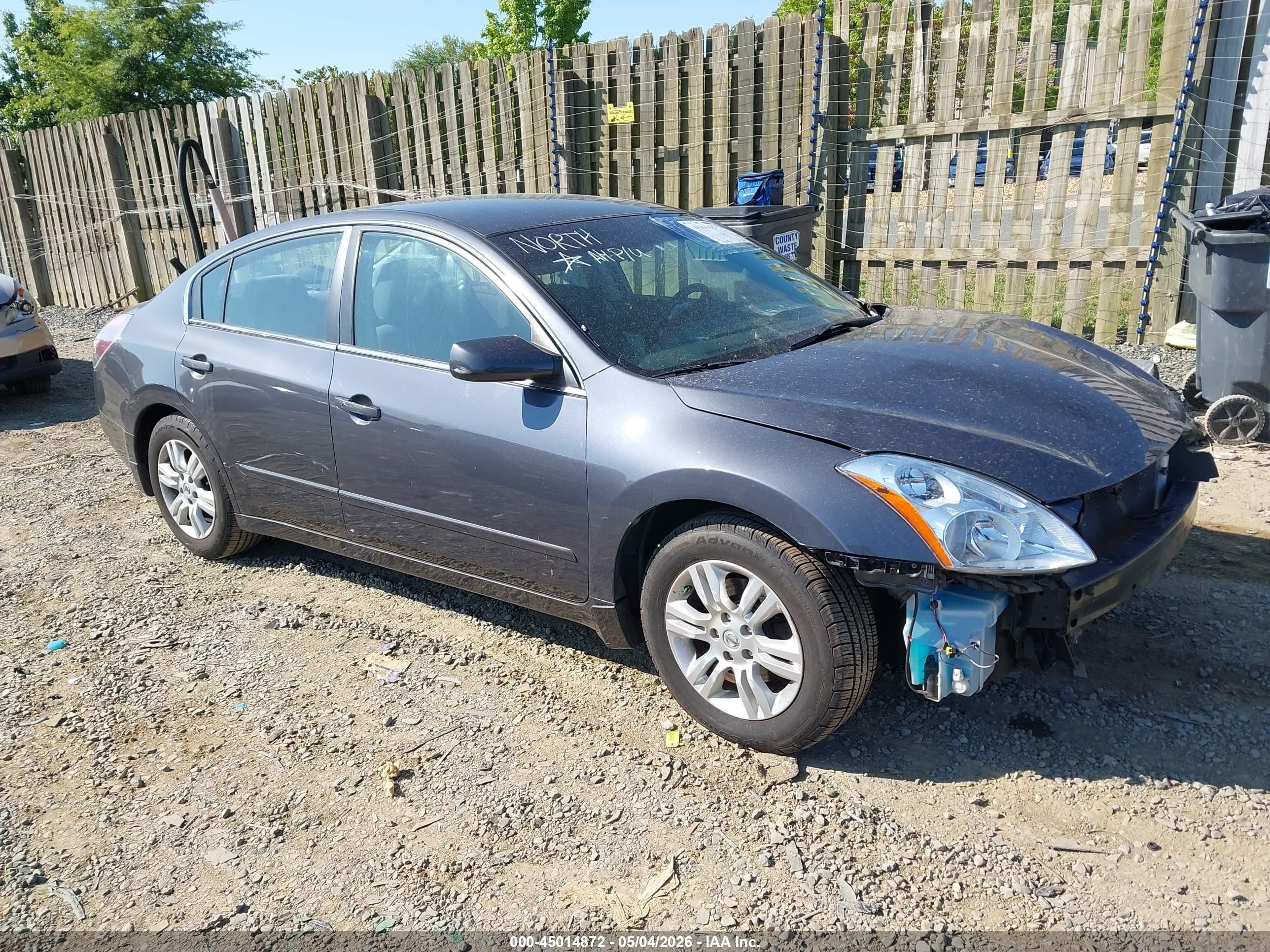2010 Nissan Altima 2.5 S Gray vin: 1N4AL2AP3AN408733