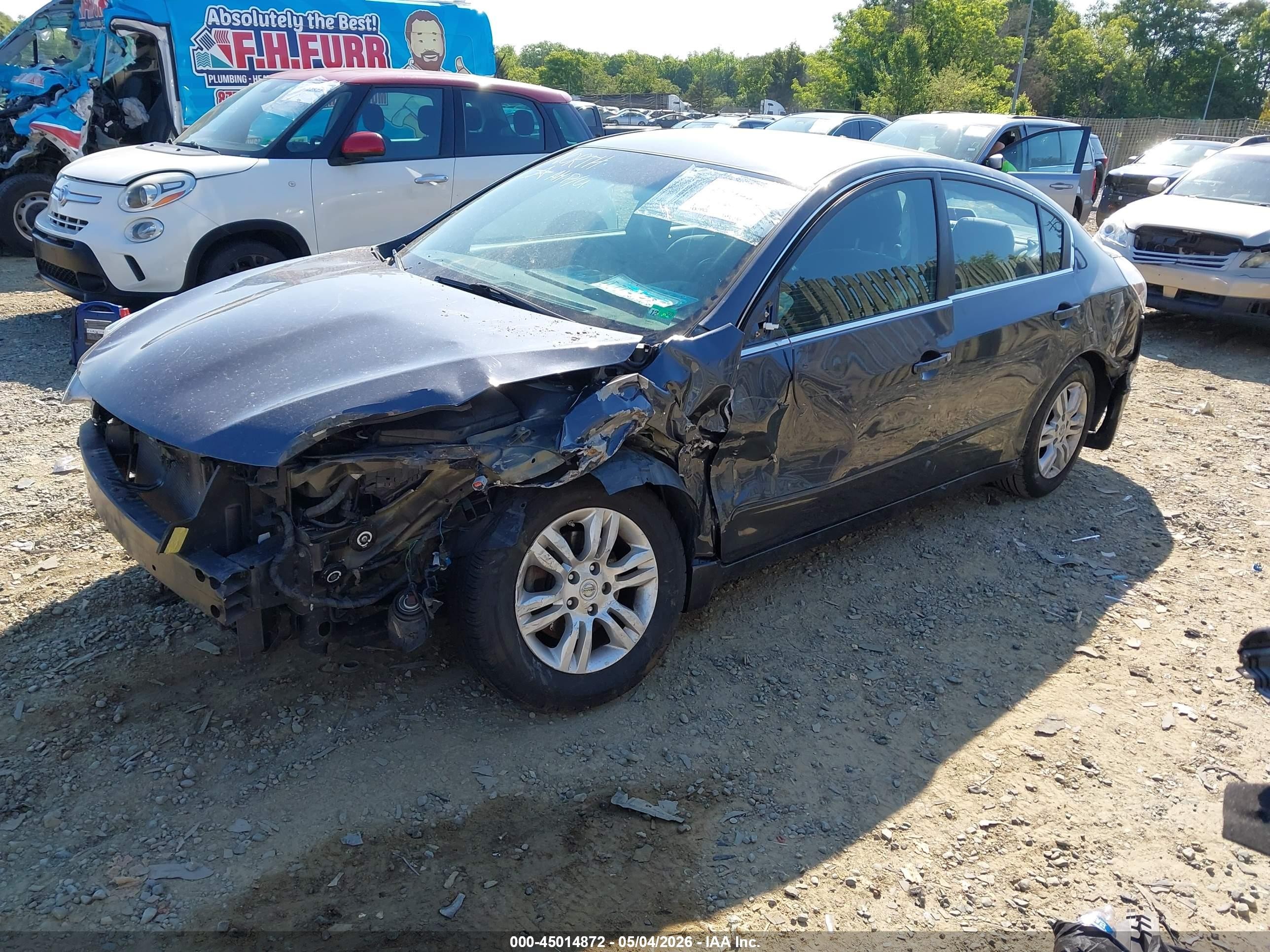 2010 Nissan Altima 2.5 S Gray vin: 1N4AL2AP3AN408733
