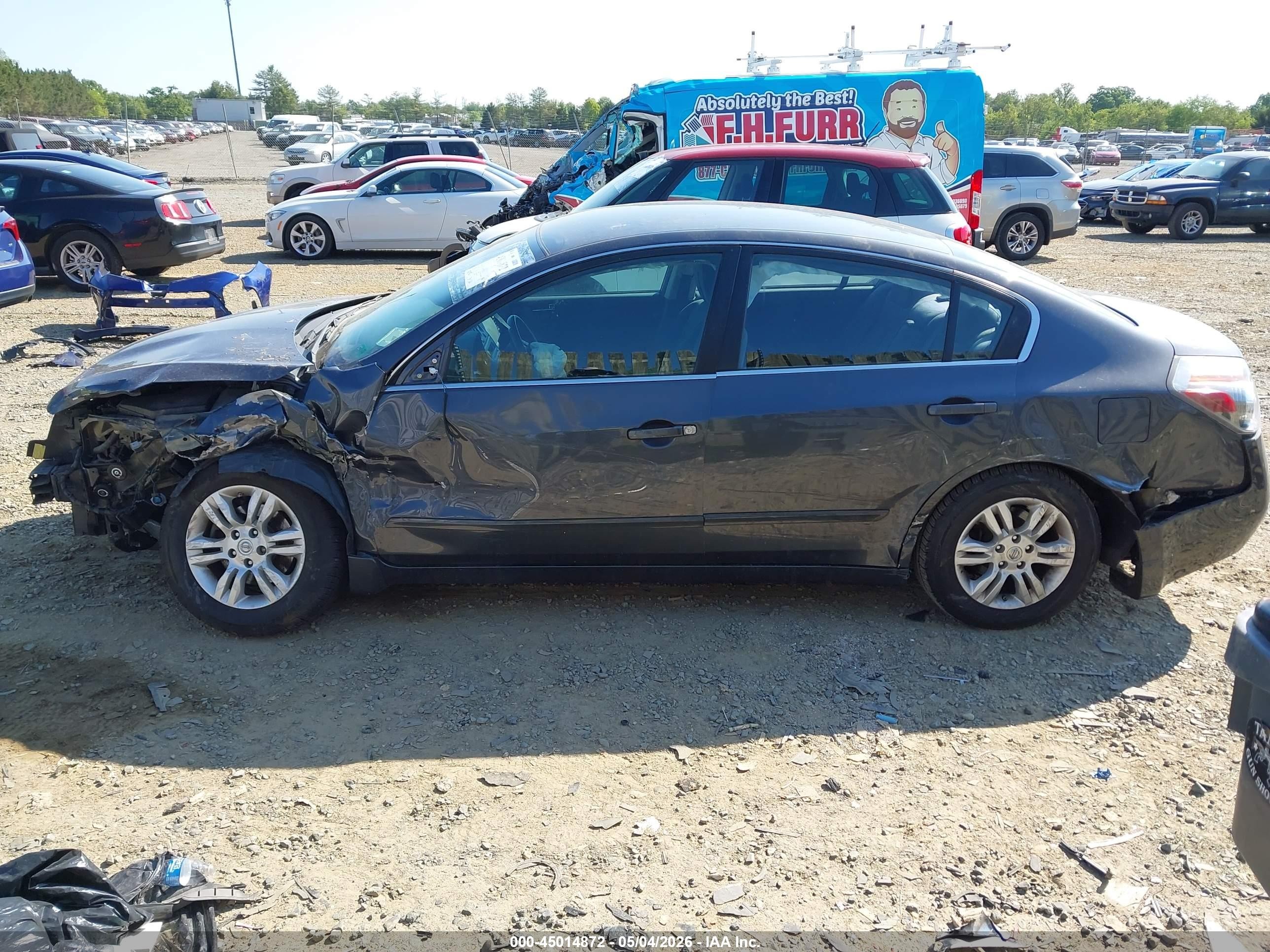 2010 Nissan Altima 2.5 S Gray vin: 1N4AL2AP3AN408733