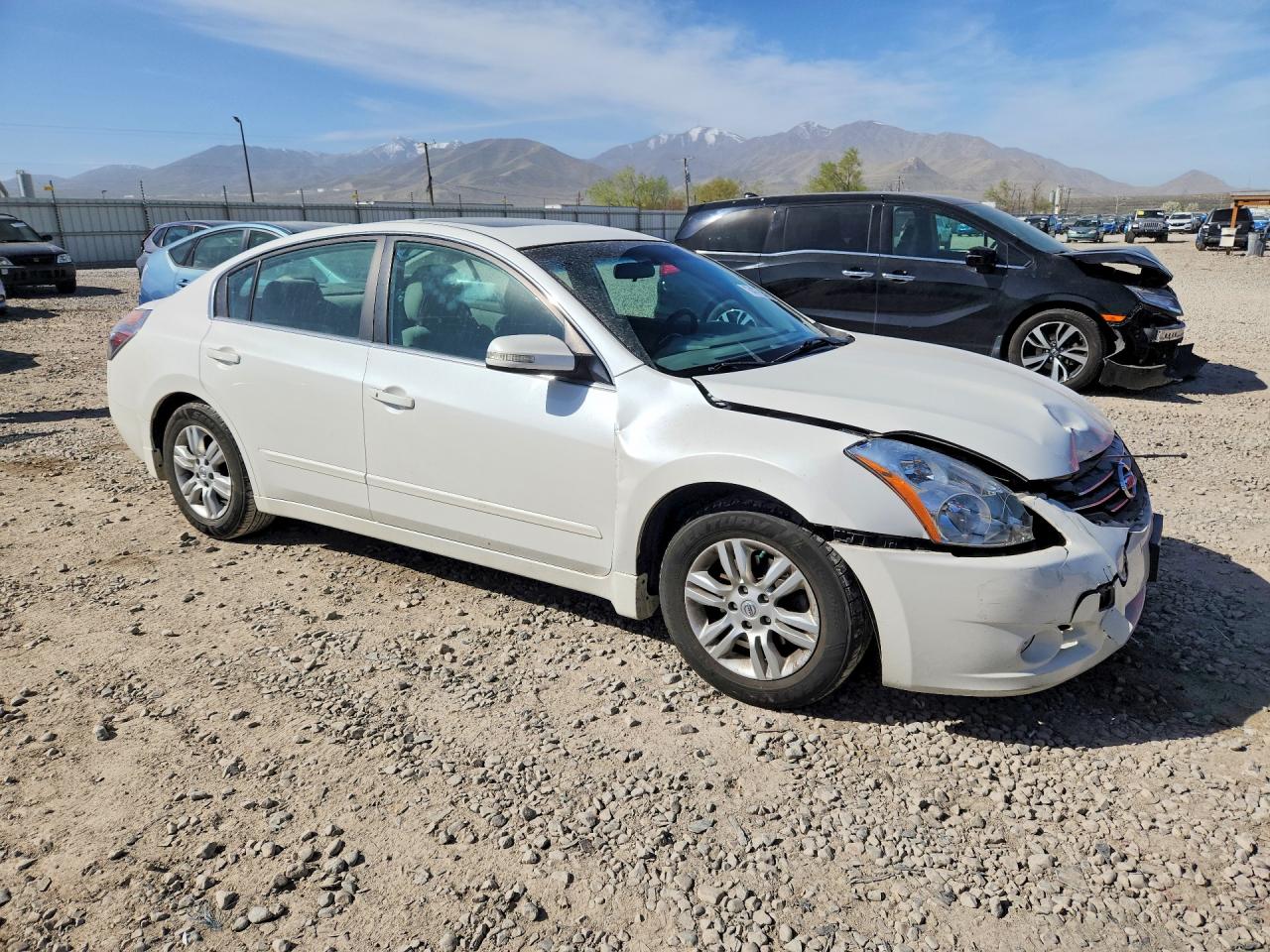 2010 Nissan Altima 2.5 White vin: 1N4AL2AP3AN419568