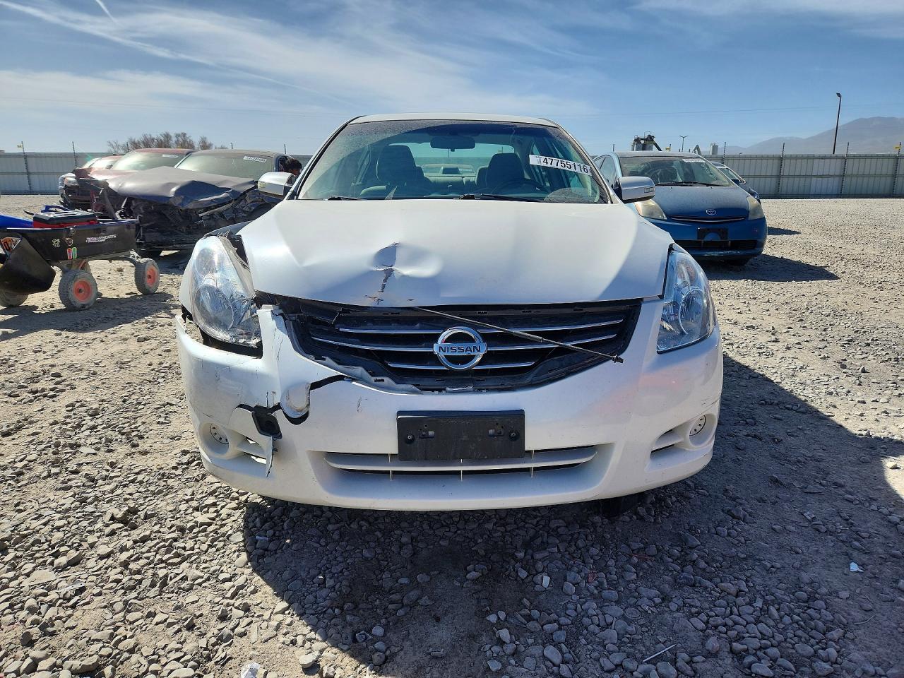 2010 Nissan Altima 2.5 White vin: 1N4AL2AP3AN419568