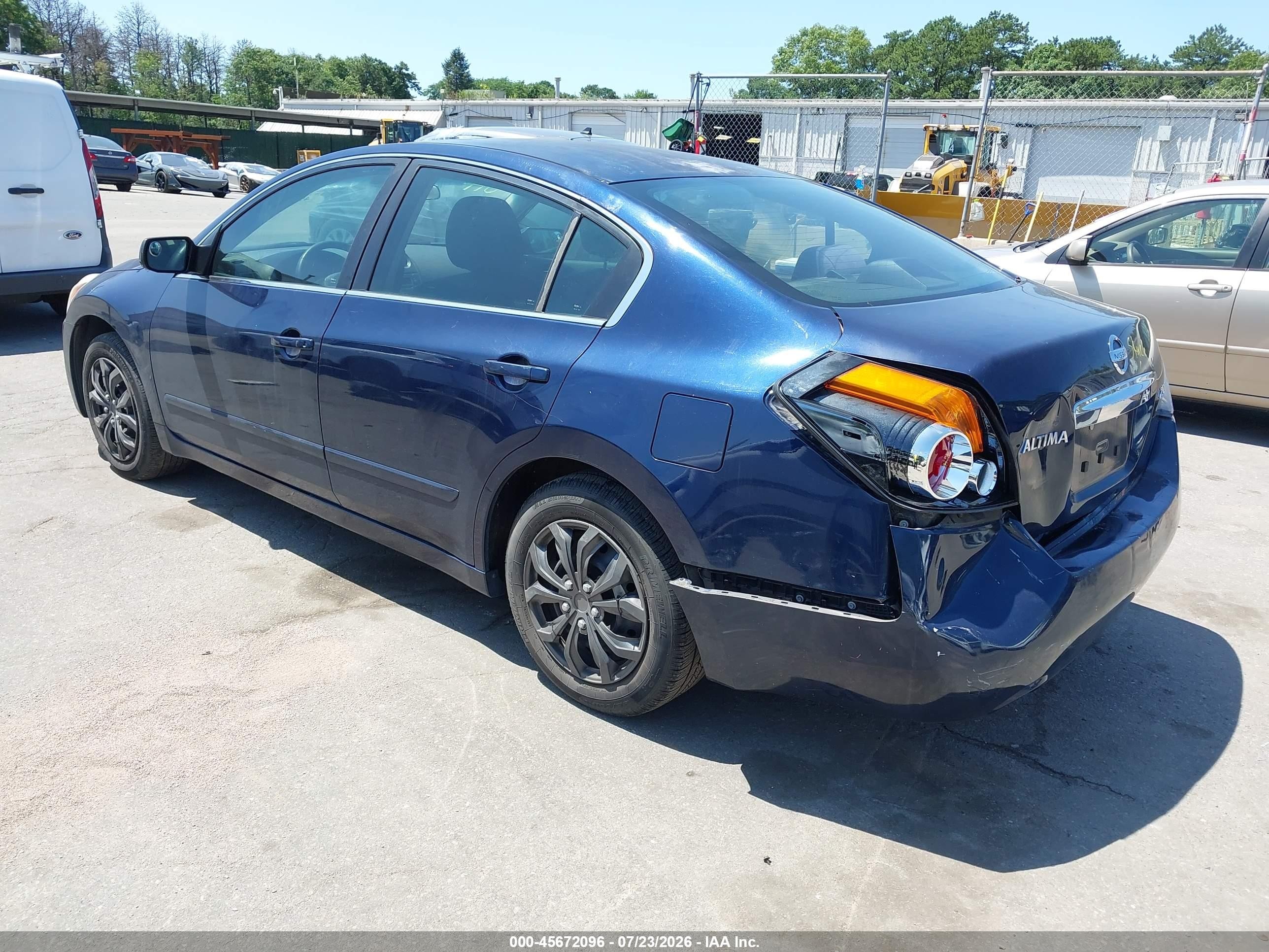 2010 Nissan Altima 2.5 S Blue vin: 1N4AL2AP3AN423491