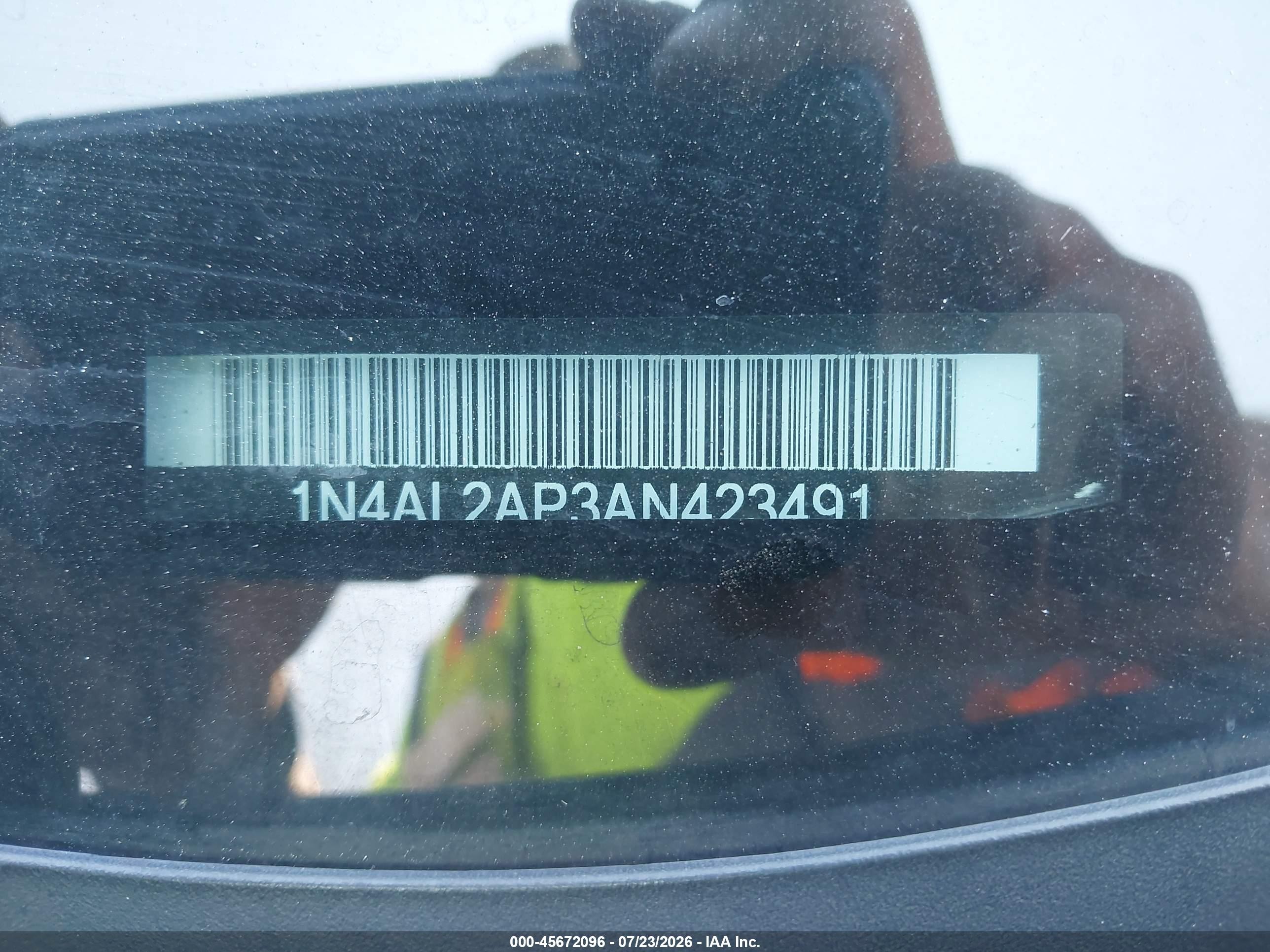 2010 Nissan Altima 2.5 S Blue vin: 1N4AL2AP3AN423491