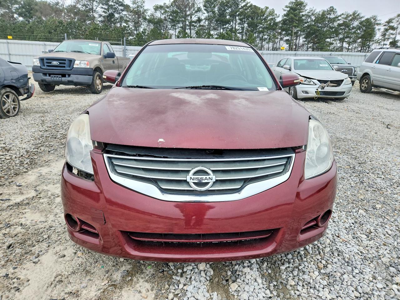 2010 Nissan Altima Base Burgundy vin: 1N4AL2AP3AN428576