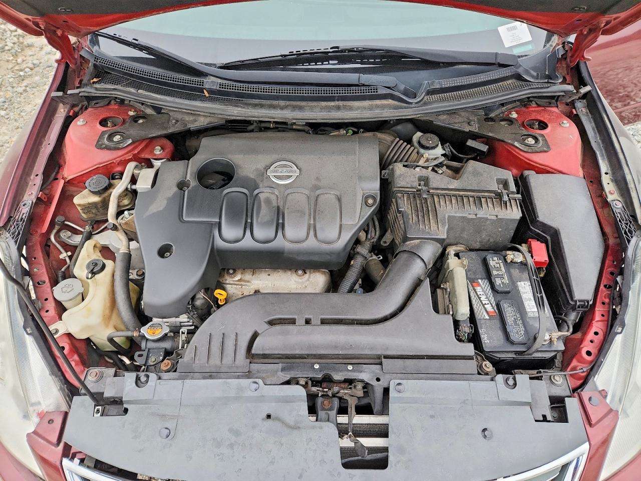2010 Nissan Altima Base Burgundy vin: 1N4AL2AP3AN428576