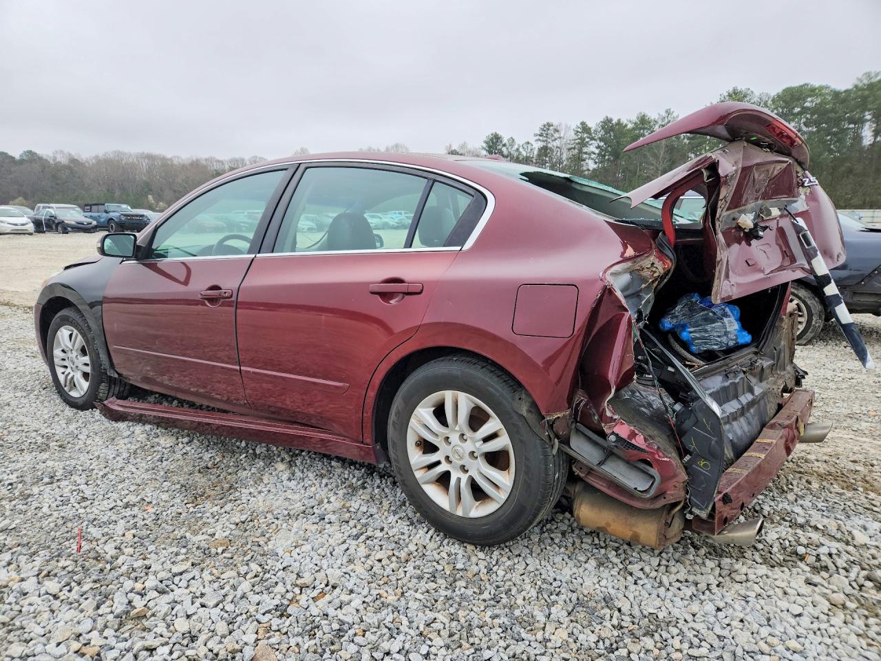2010 Nissan Altima Base Burgundy vin: 1N4AL2AP3AN428576