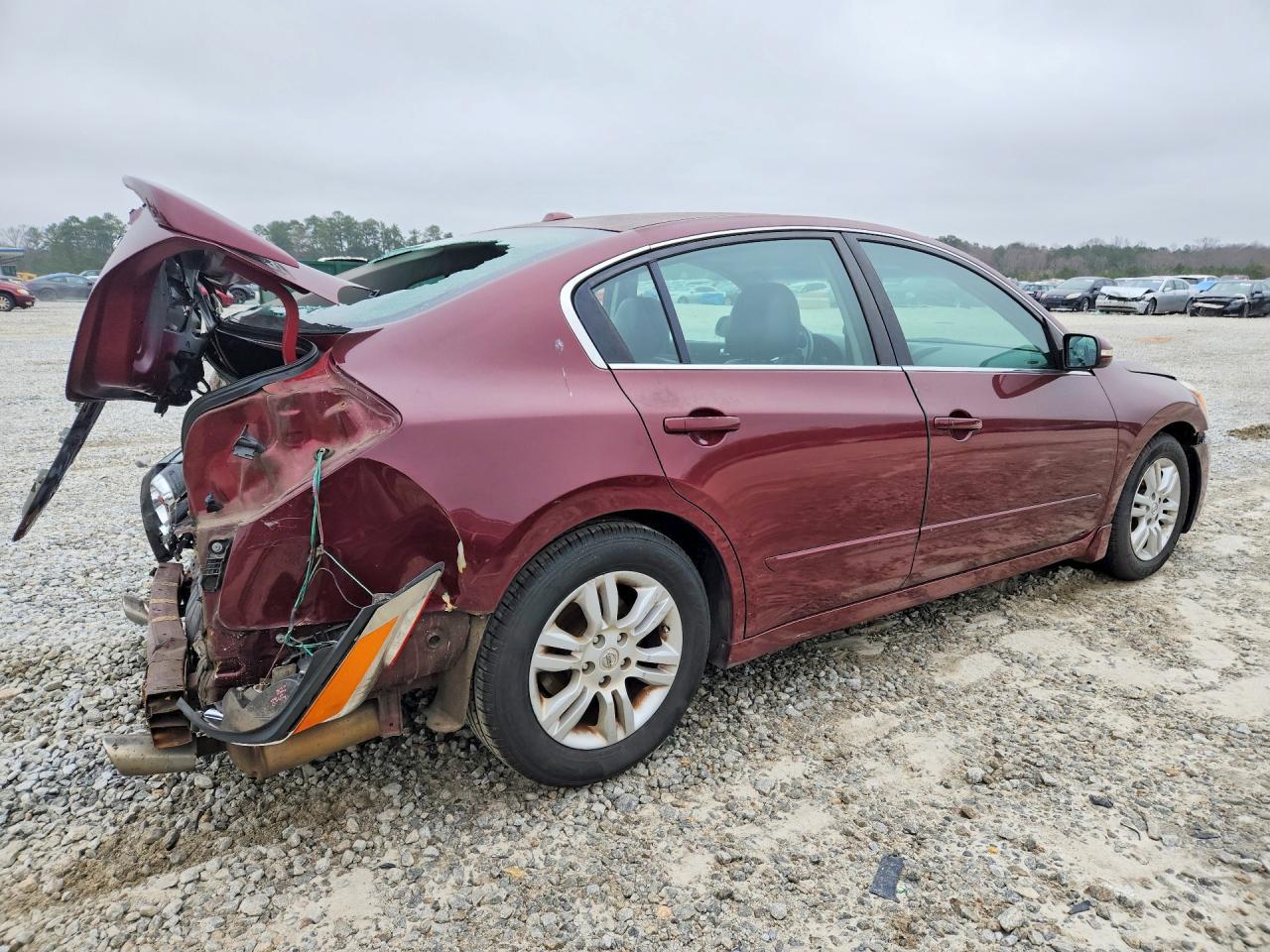 2010 Nissan Altima Base Burgundy vin: 1N4AL2AP3AN428576