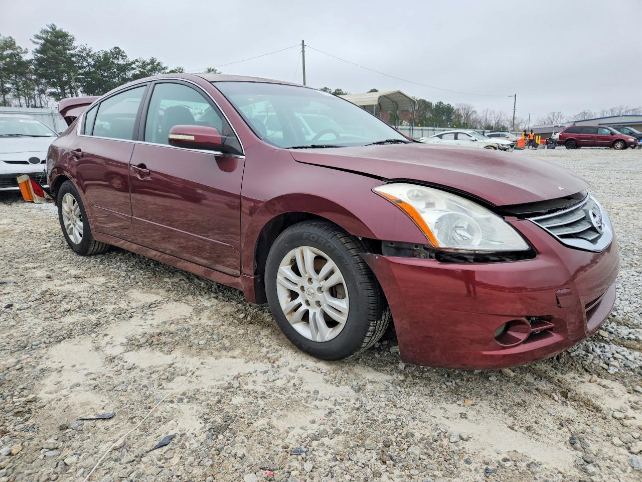 2010 Nissan Altima Base Burgundy vin: 1N4AL2AP3AN428576