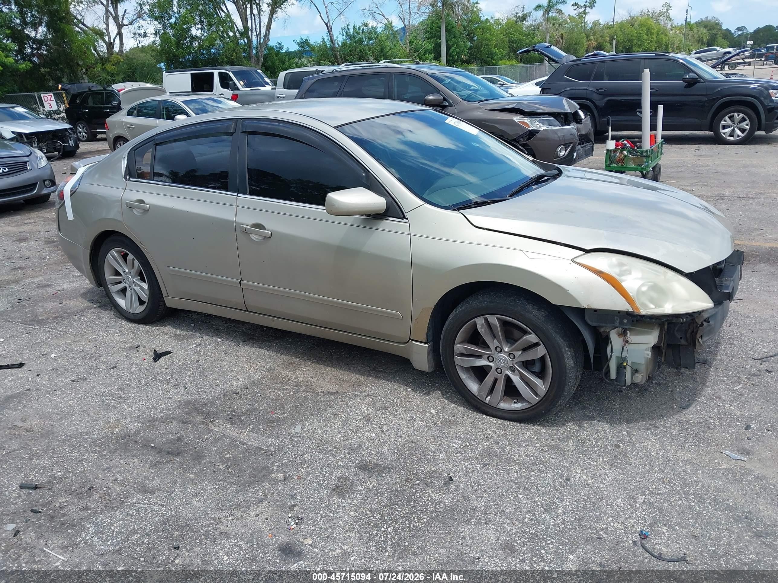 2010 Nissan Altima 2.5 S Tan vin: 1N4AL2AP3AN448245