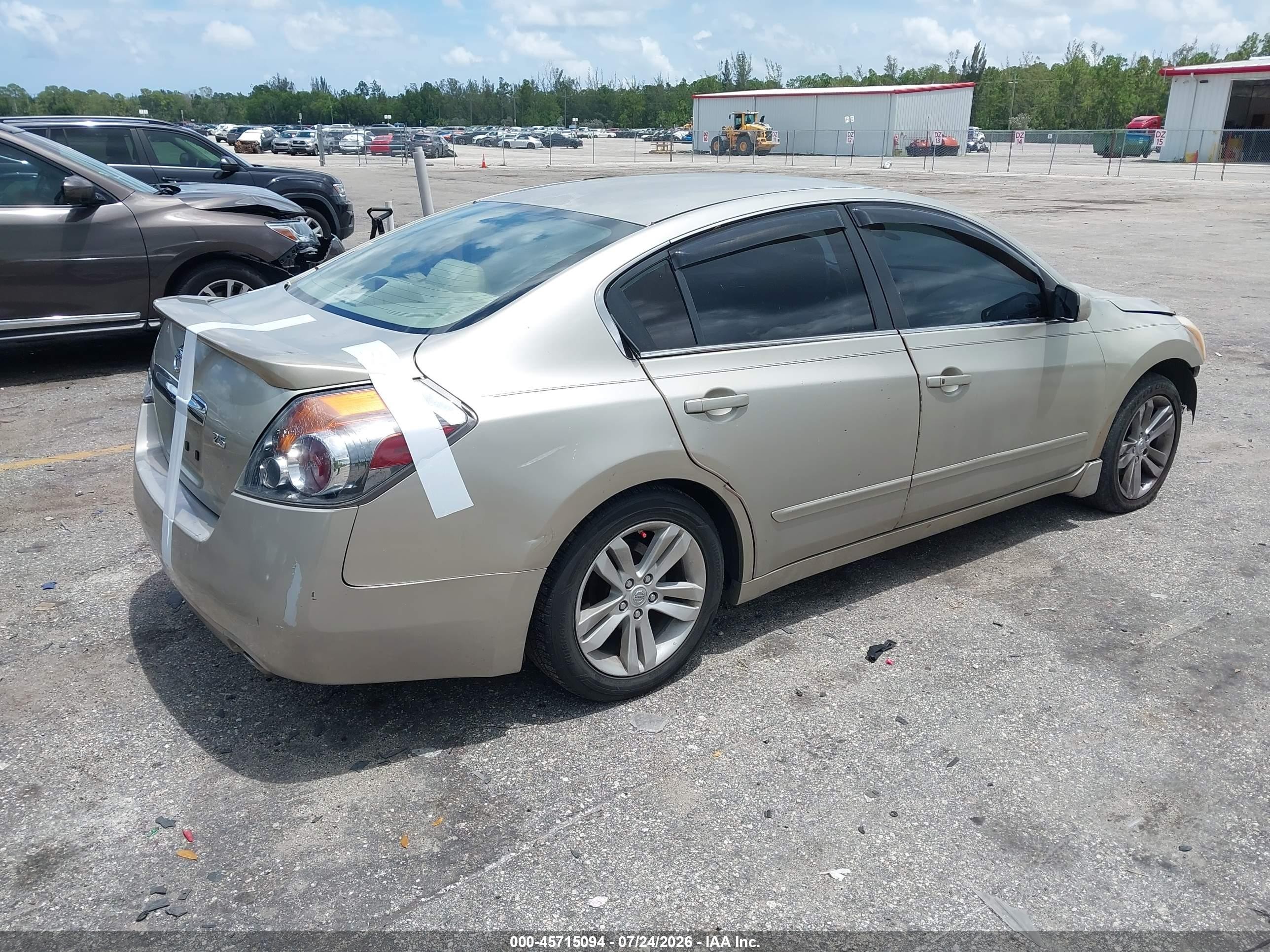 2010 Nissan Altima 2.5 S Tan vin: 1N4AL2AP3AN448245