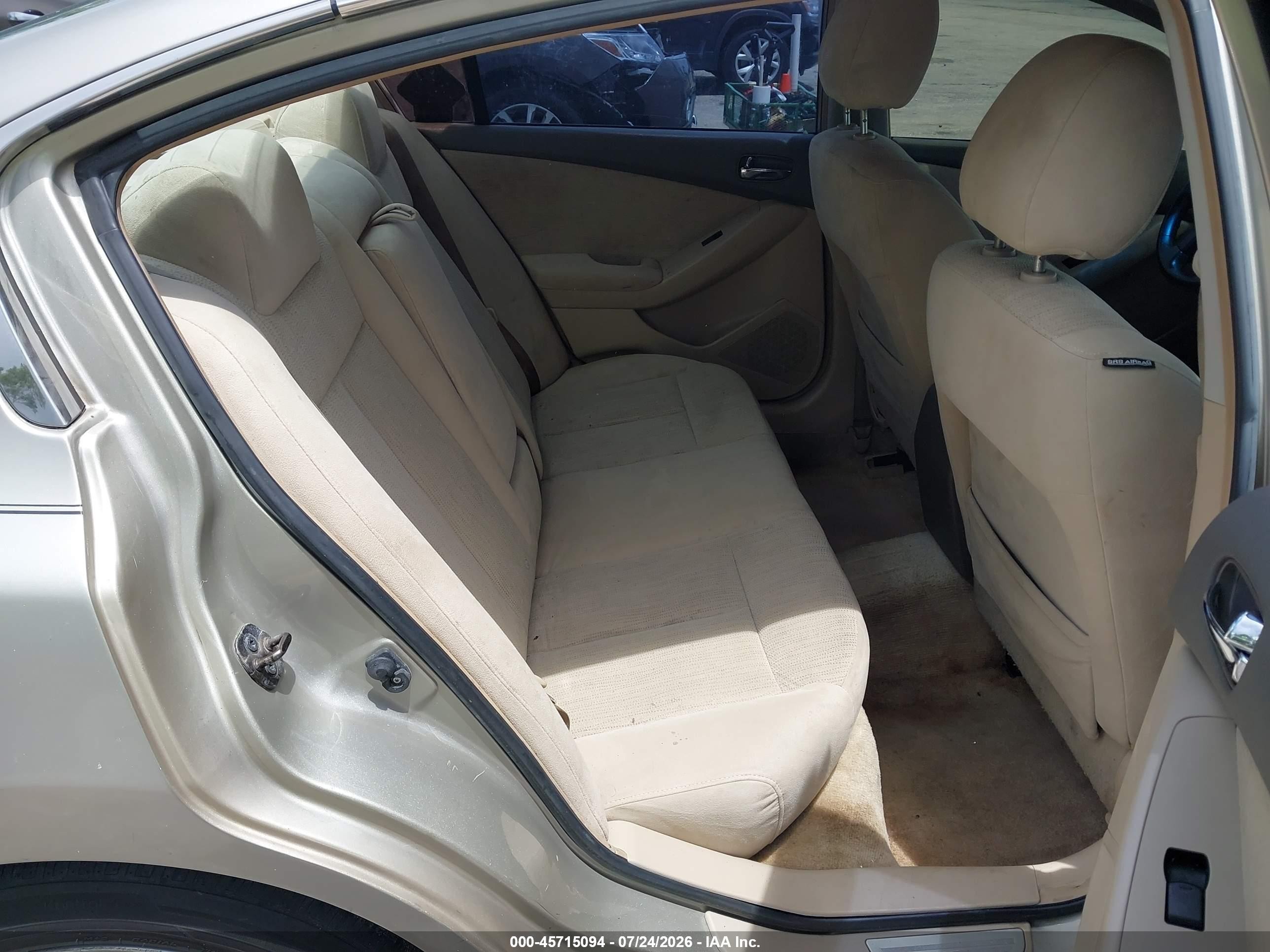 2010 Nissan Altima 2.5 S Tan vin: 1N4AL2AP3AN448245