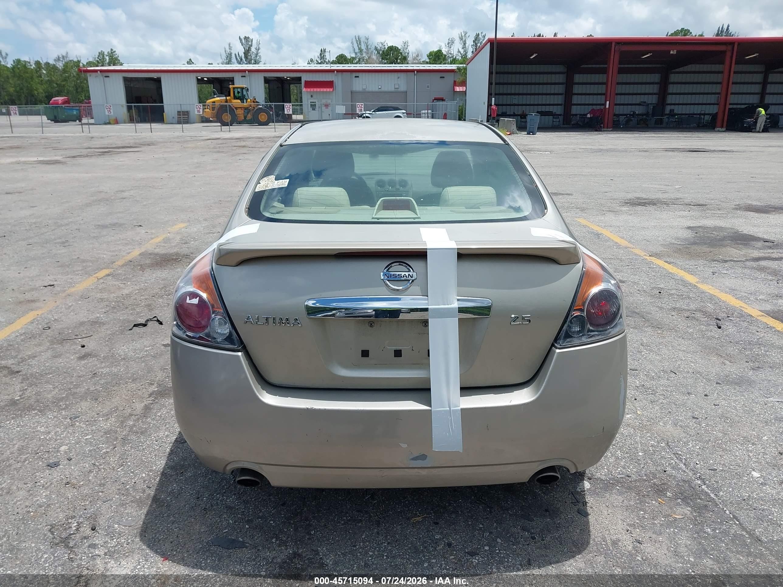 2010 Nissan Altima 2.5 S Tan vin: 1N4AL2AP3AN448245