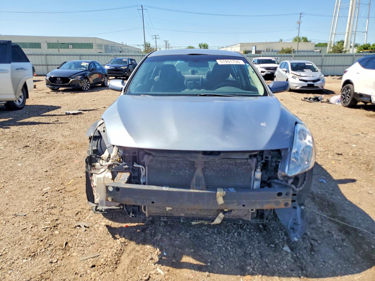 2010 Nissan Altima Base/s Gray vin: 1N4AL2AP3AN453431