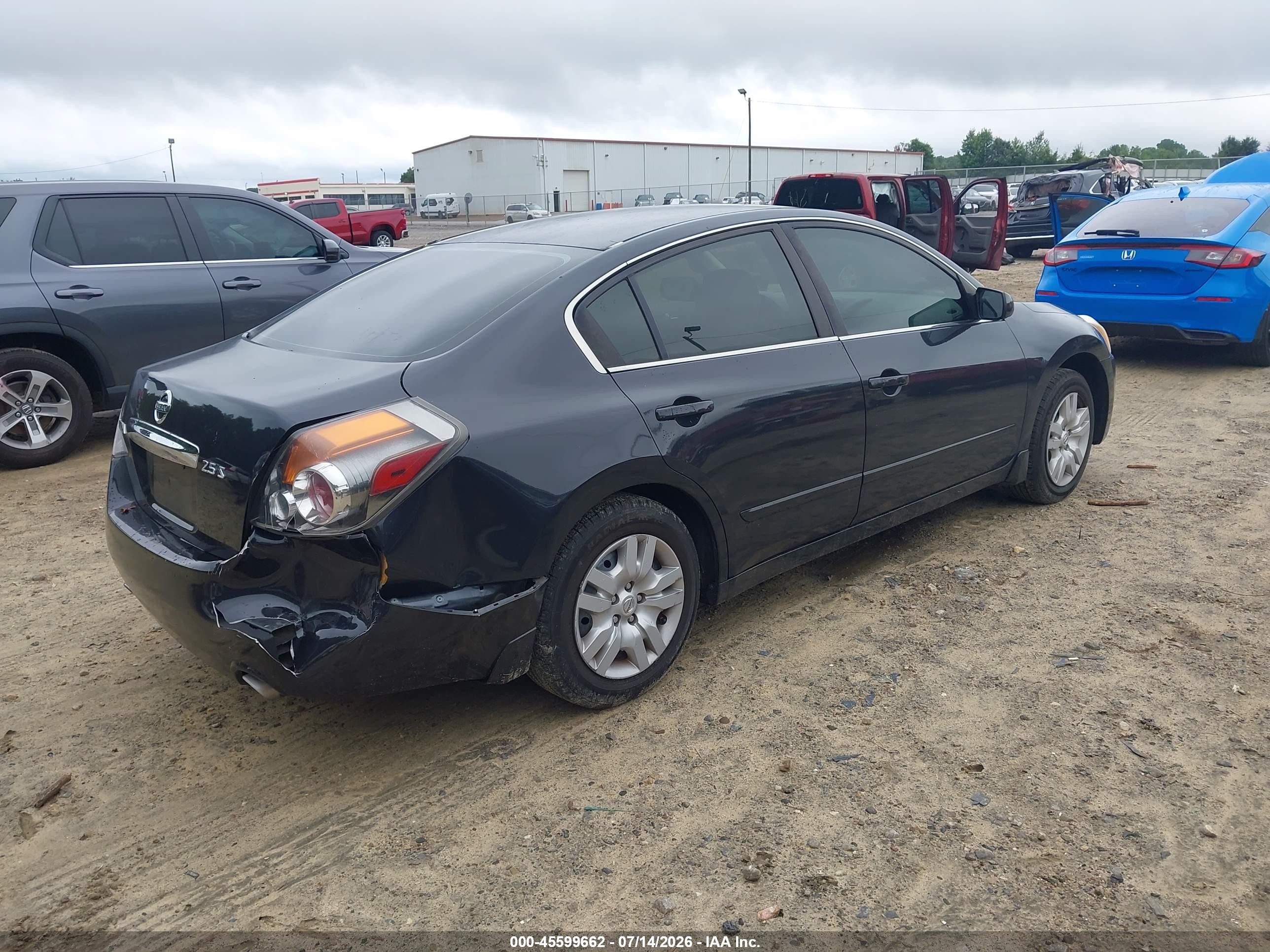 2010 Nissan Altima 2.5 S Gray vin: 1N4AL2AP3AN455146