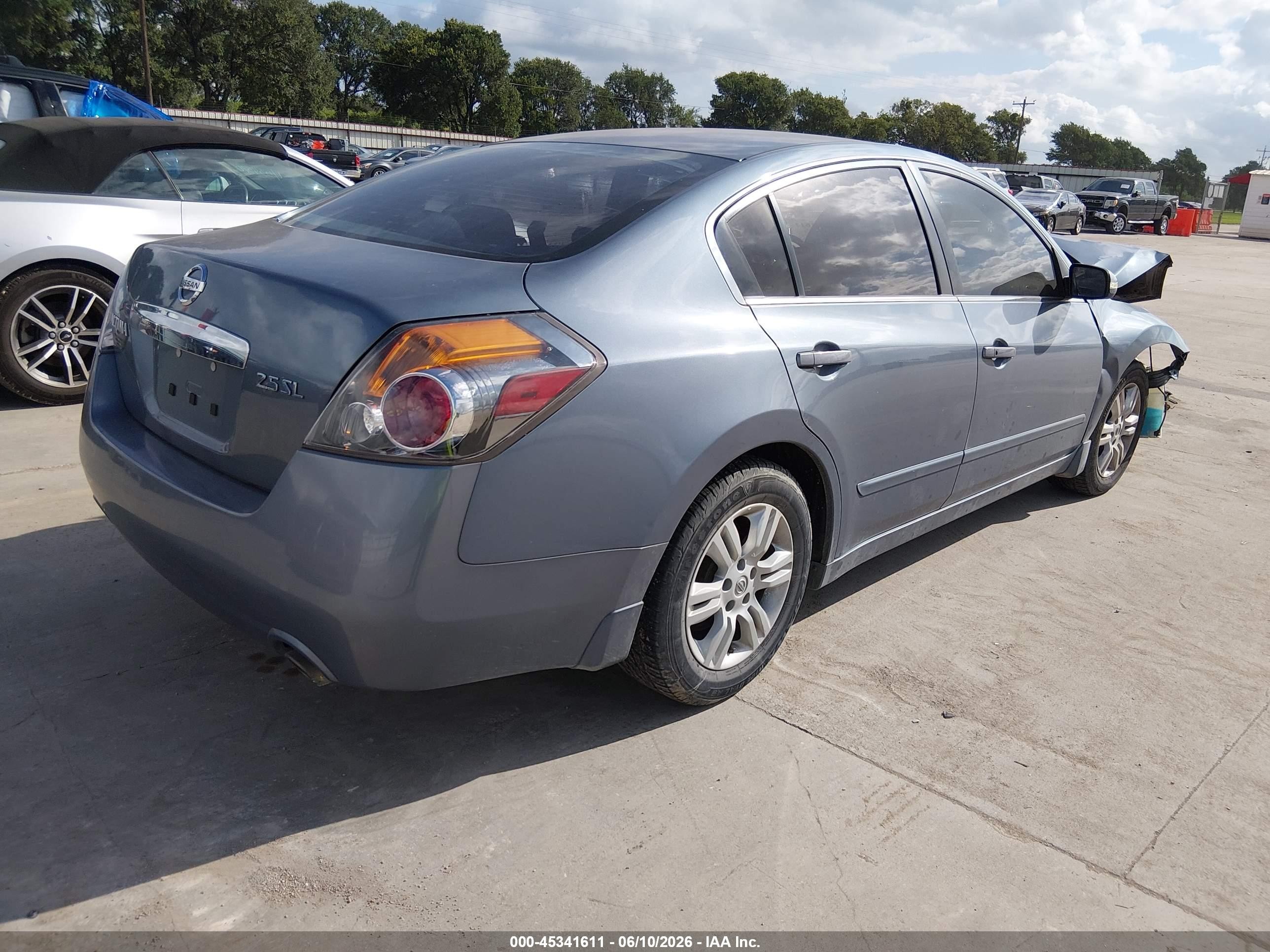2010 Nissan Altima 2.5 S Pewter vin: 1N4AL2AP3AN465918