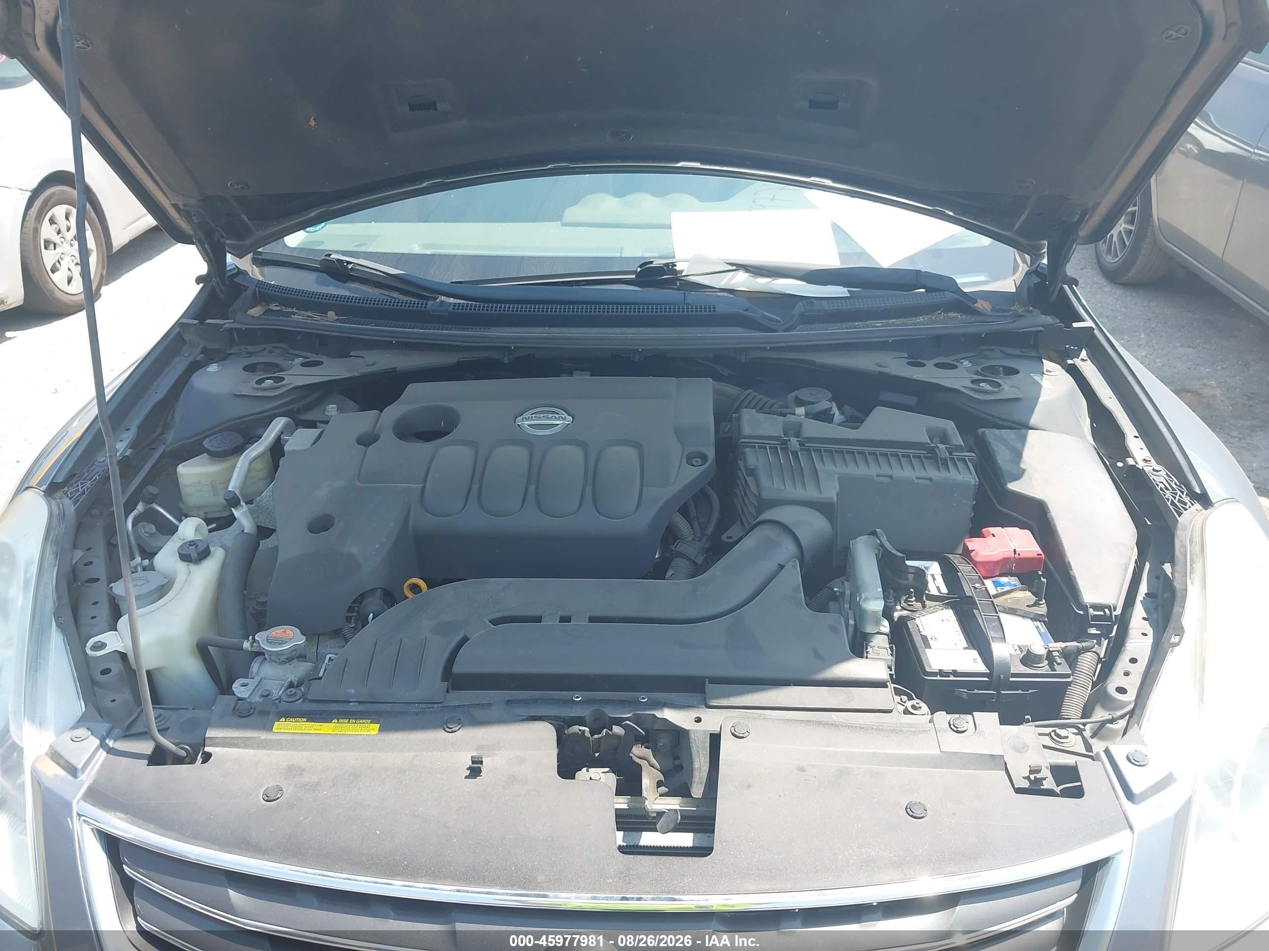 2010 Nissan Altima 2.5 S Blue vin: 1N4AL2AP3AN495470