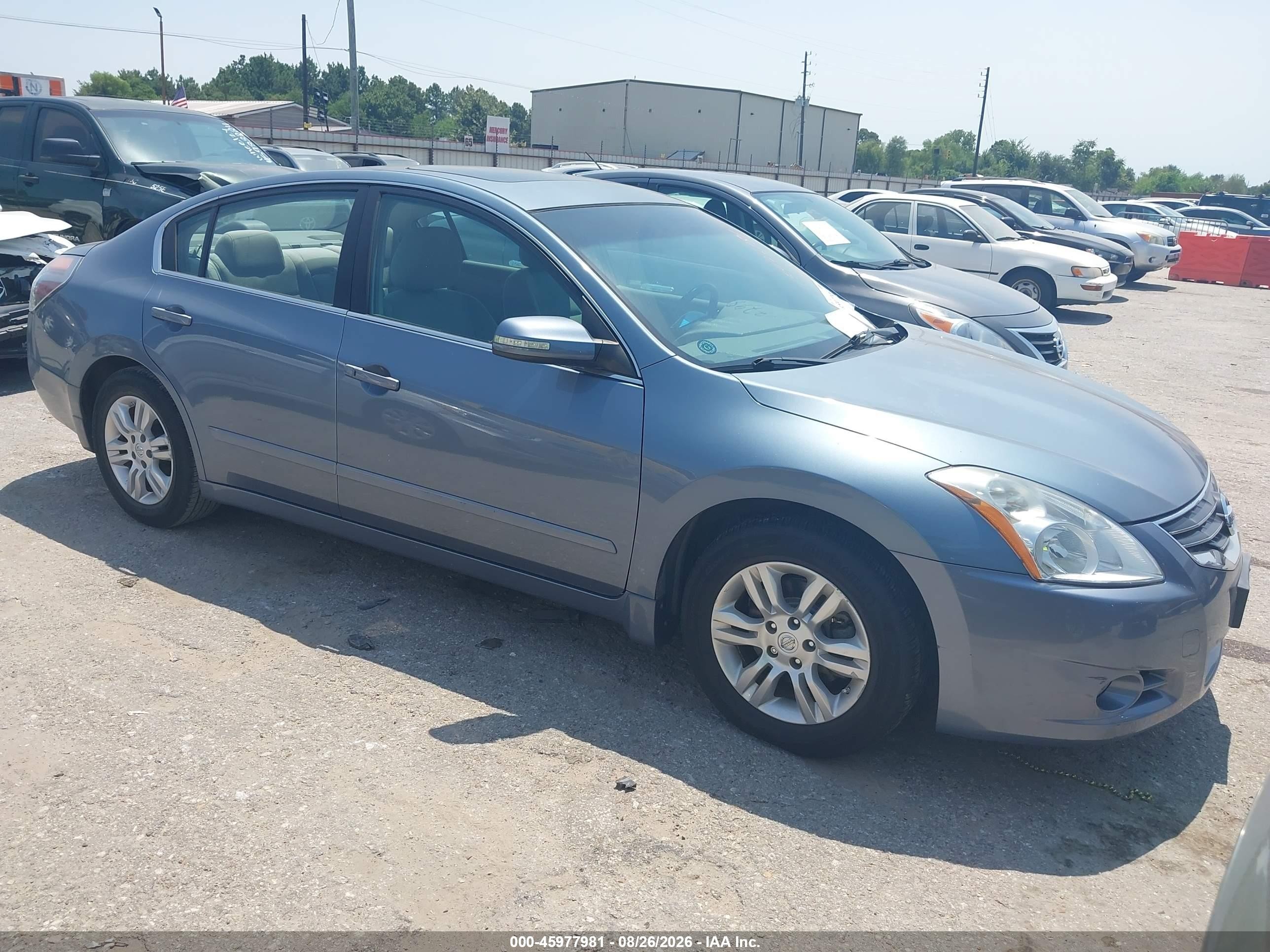 2010 Nissan Altima 2.5 S Blue vin: 1N4AL2AP3AN495470