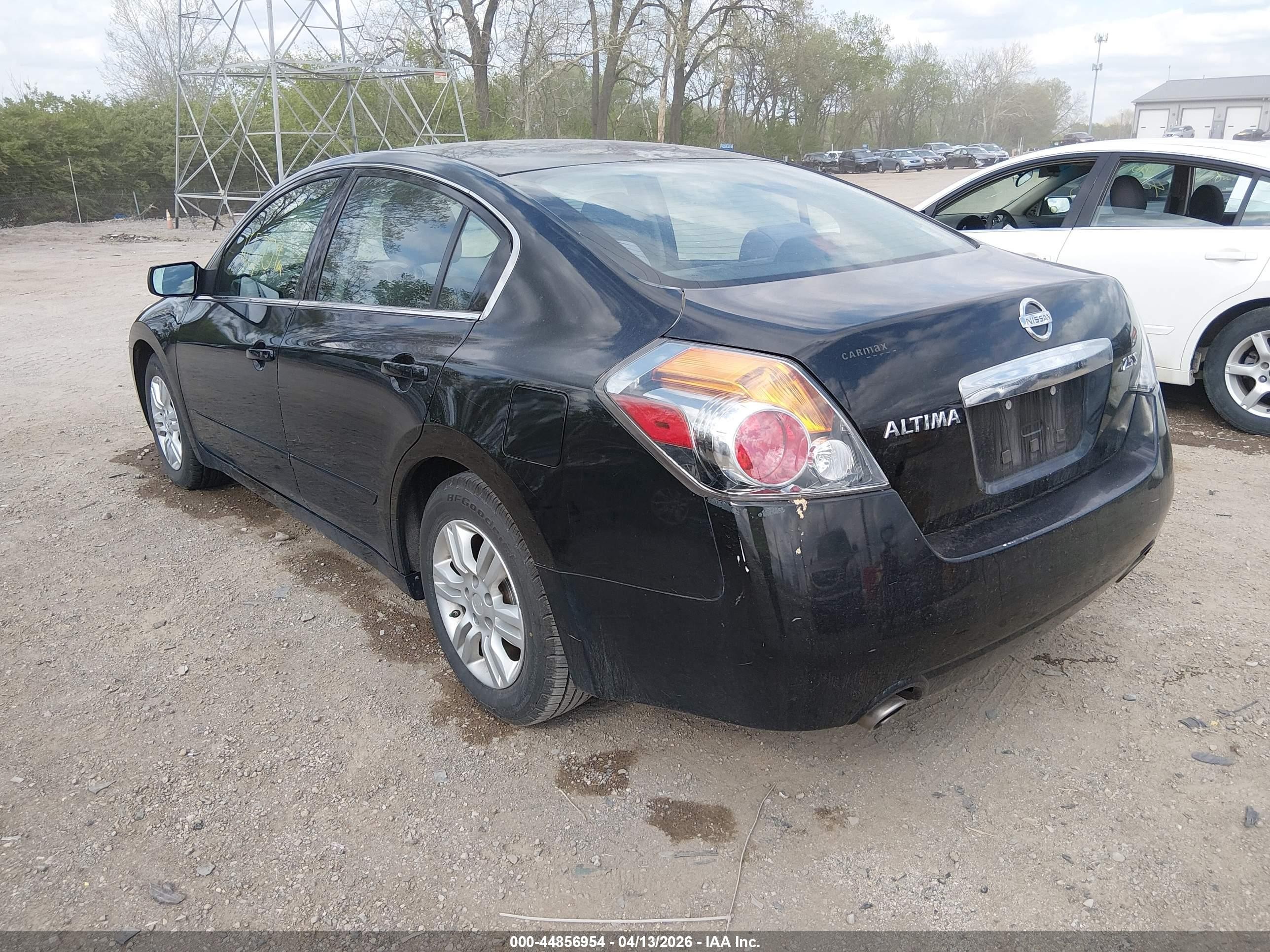2010 Nissan Altima 2.5 S Черный vin: 1N4AL2AP3AN514017