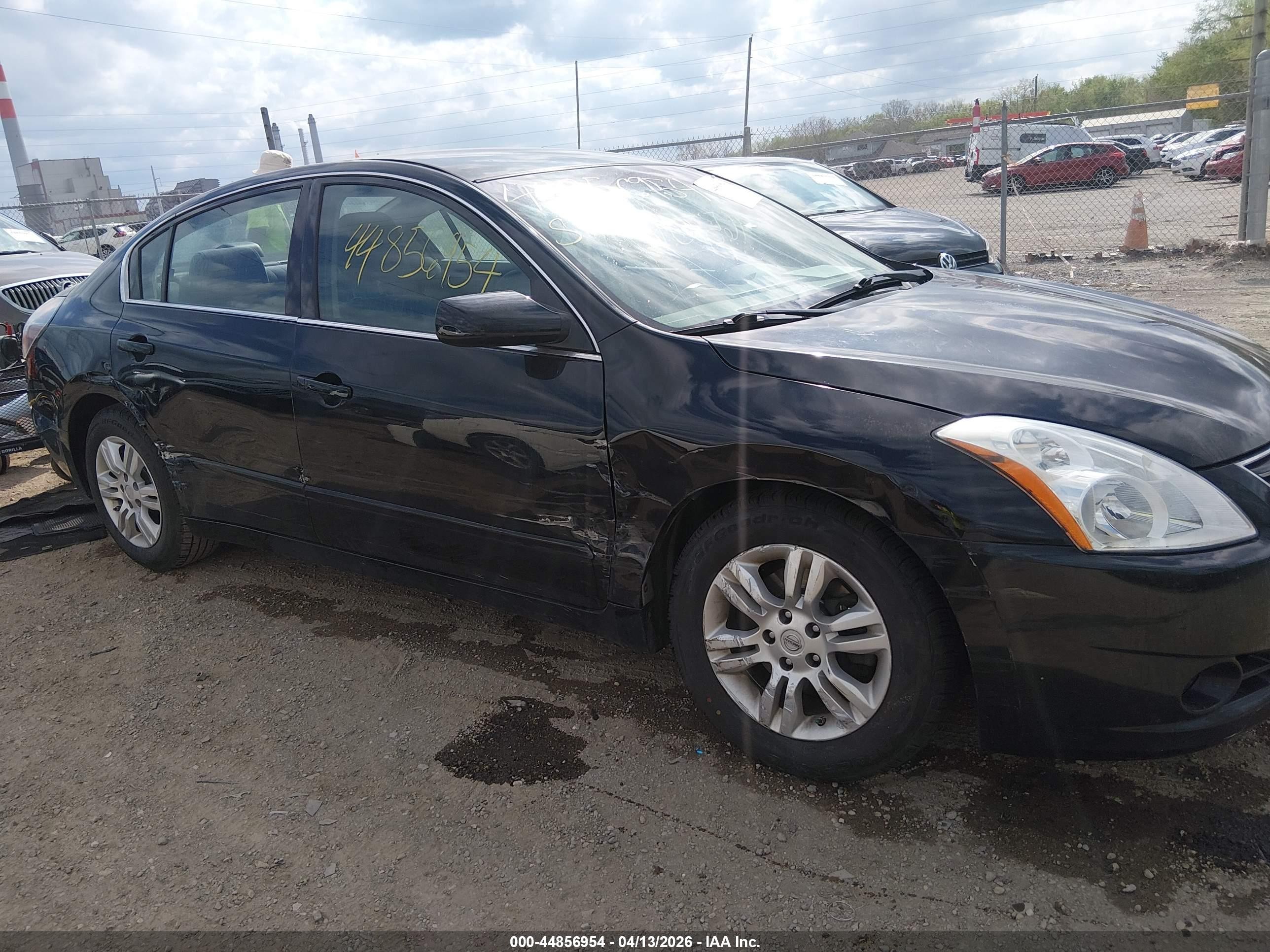 2010 Nissan Altima 2.5 S Черный vin: 1N4AL2AP3AN514017