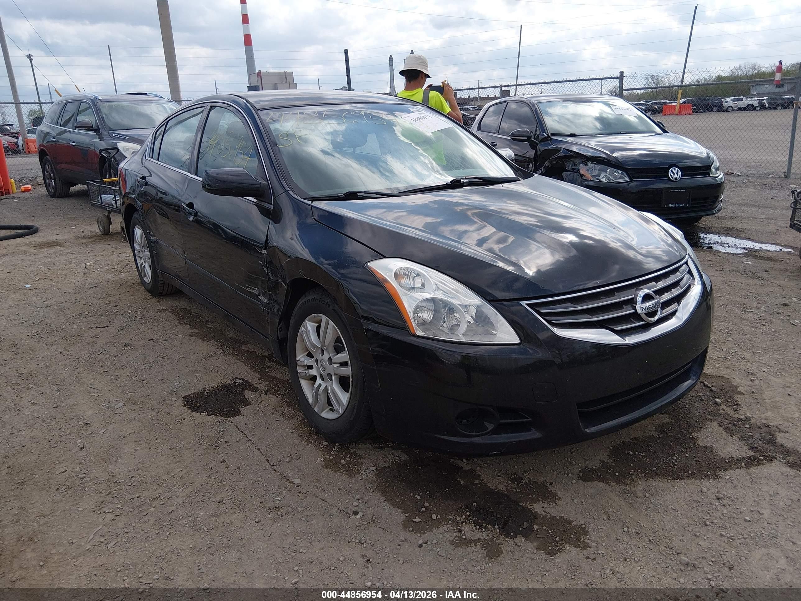 2010 Nissan Altima 2.5 S Черный vin: 1N4AL2AP3AN514017