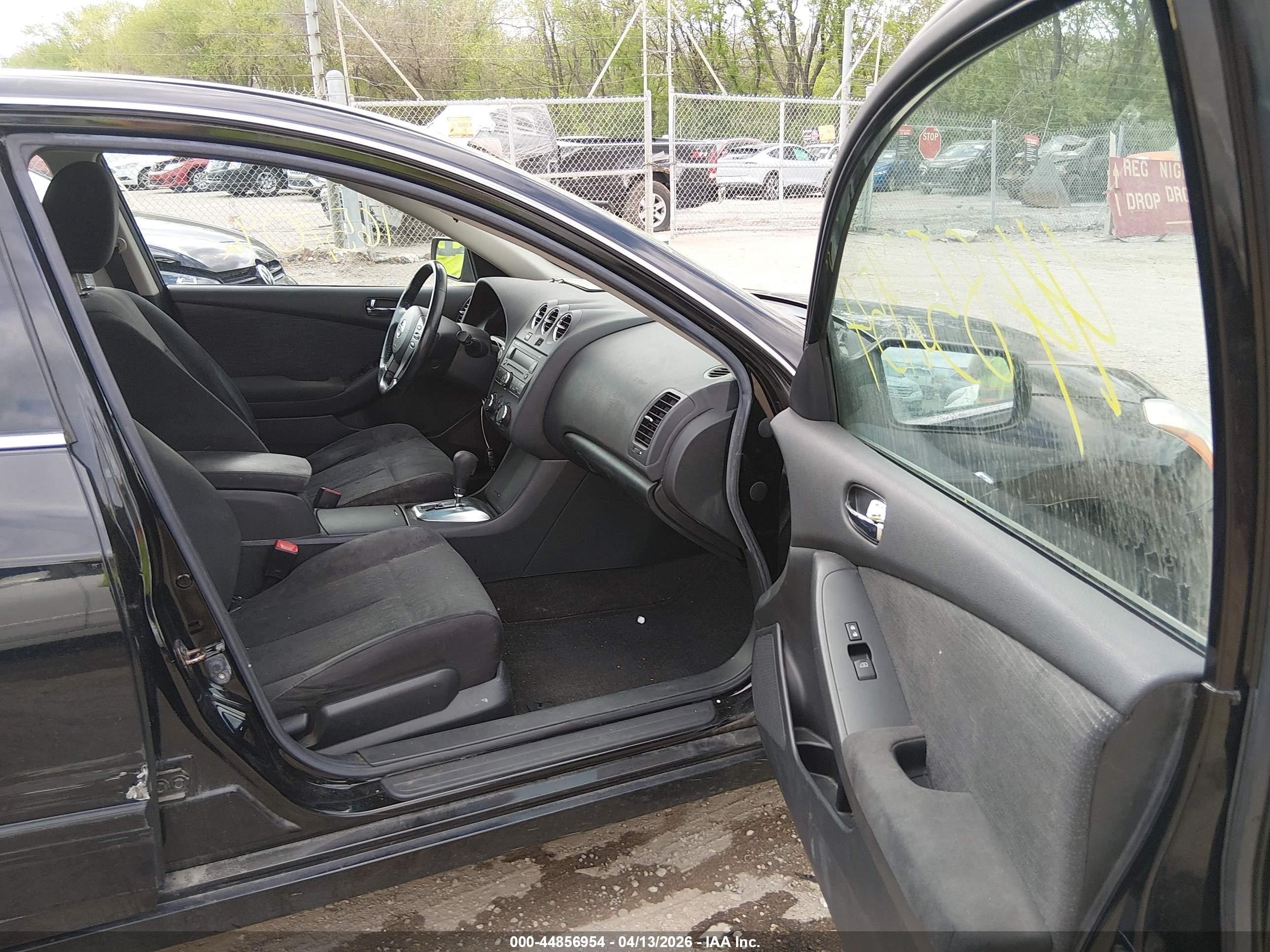 2010 Nissan Altima 2.5 S Черный vin: 1N4AL2AP3AN514017