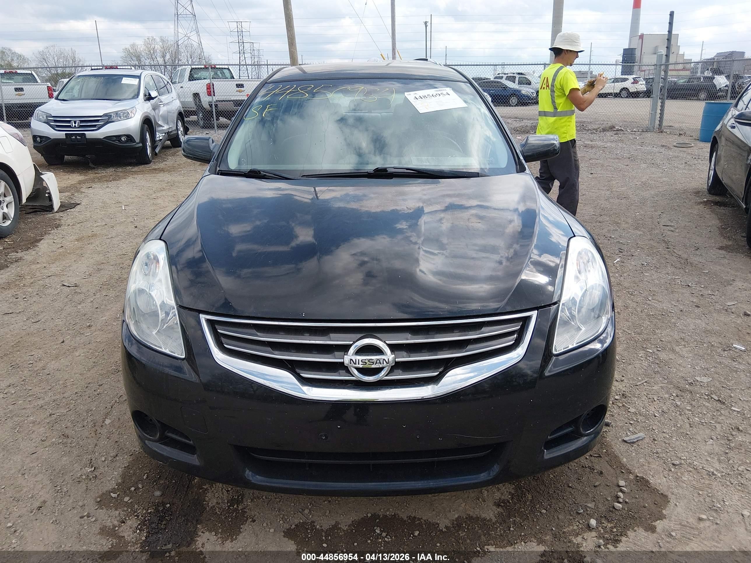 2010 Nissan Altima 2.5 S Черный vin: 1N4AL2AP3AN514017