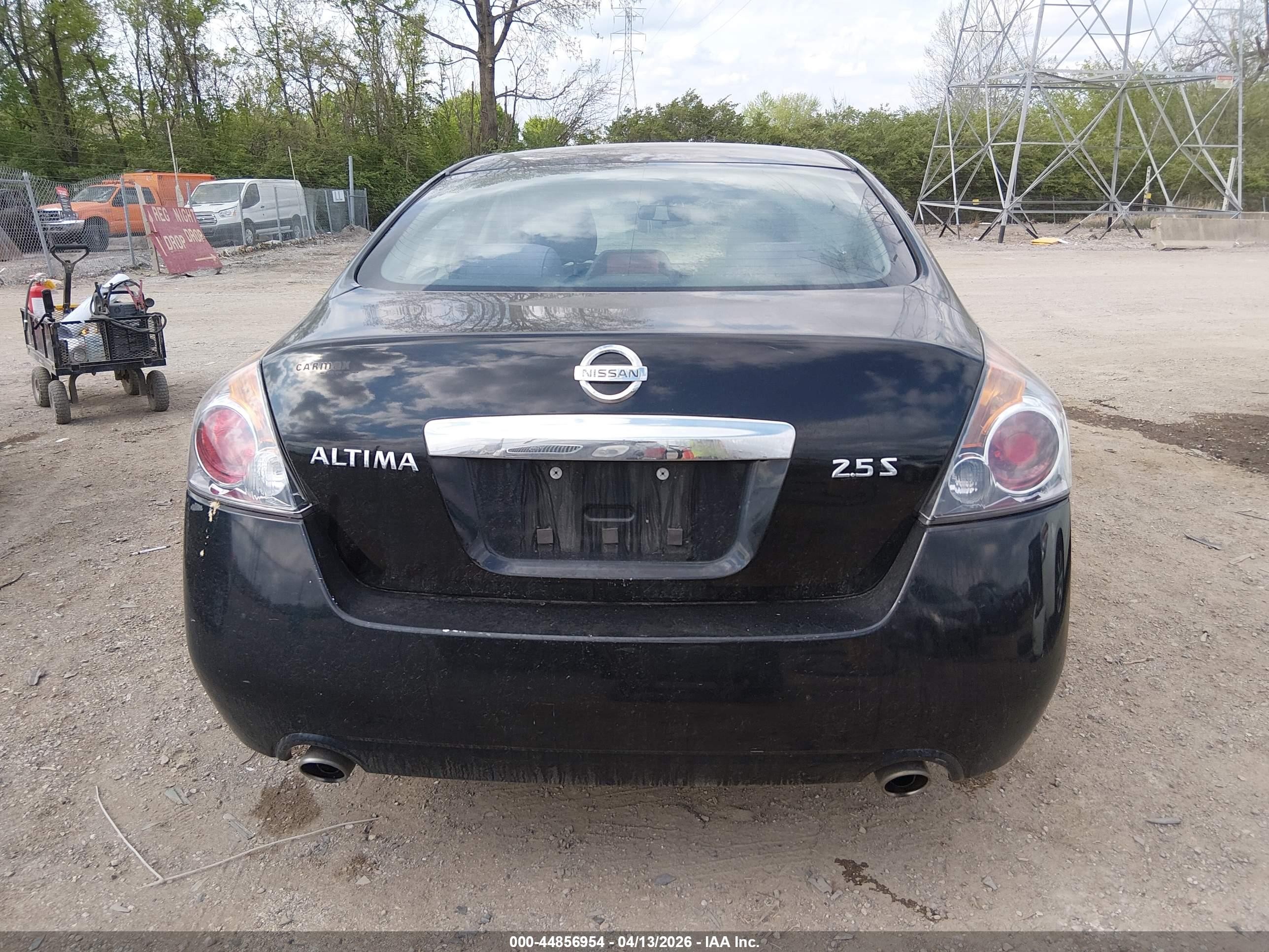 2010 Nissan Altima 2.5 S Черный vin: 1N4AL2AP3AN514017