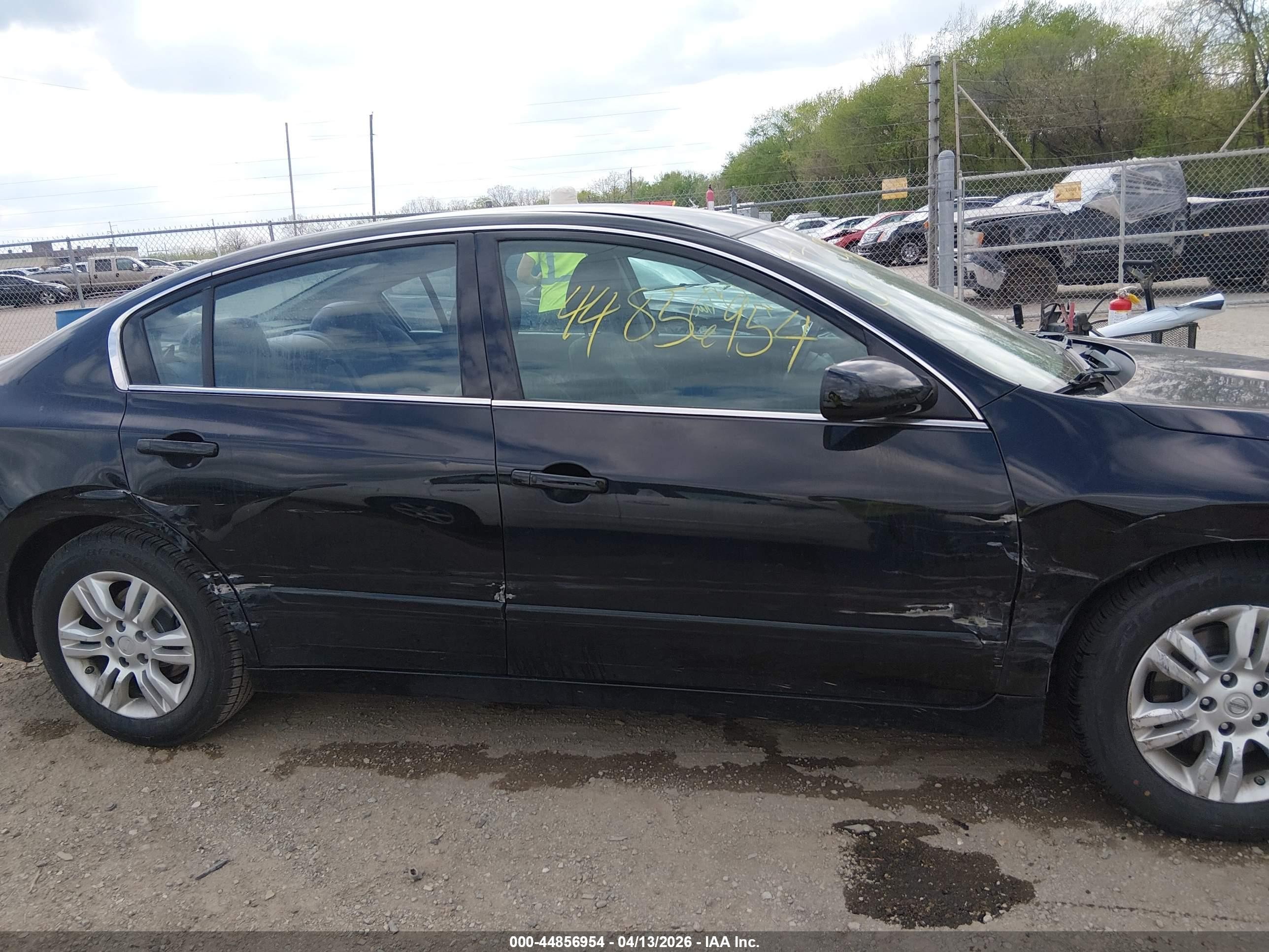 2010 Nissan Altima 2.5 S Черный vin: 1N4AL2AP3AN514017