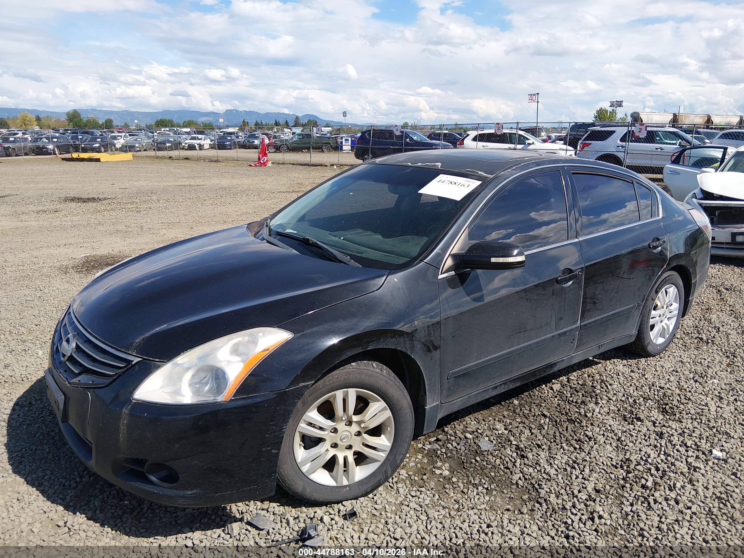 2010 Nissan Altima 2.5 S Черный vin: 1N4AL2AP3AN519654