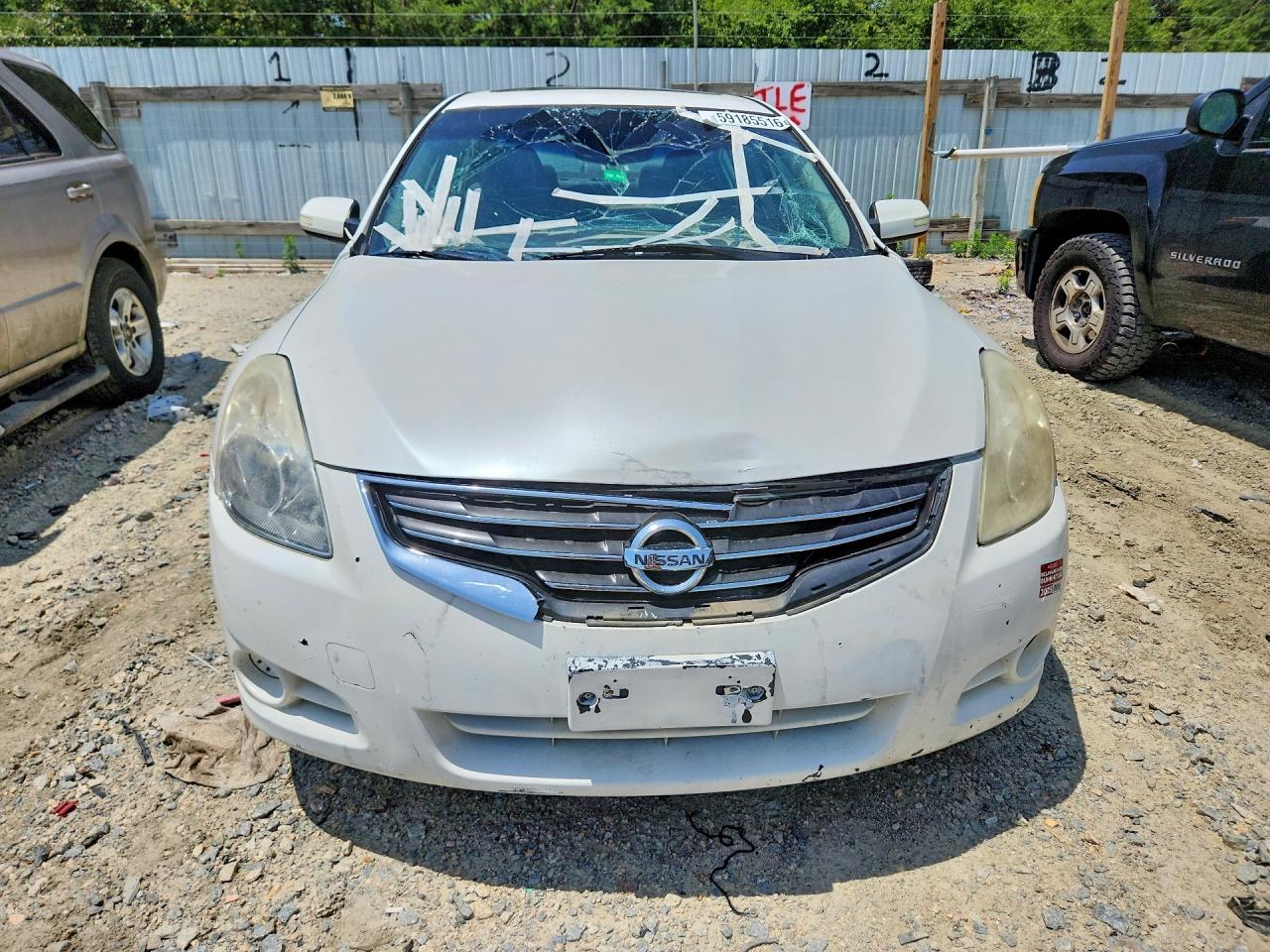 2010 Nissan Altima 2.5 White vin: 1N4AL2AP3AN531593