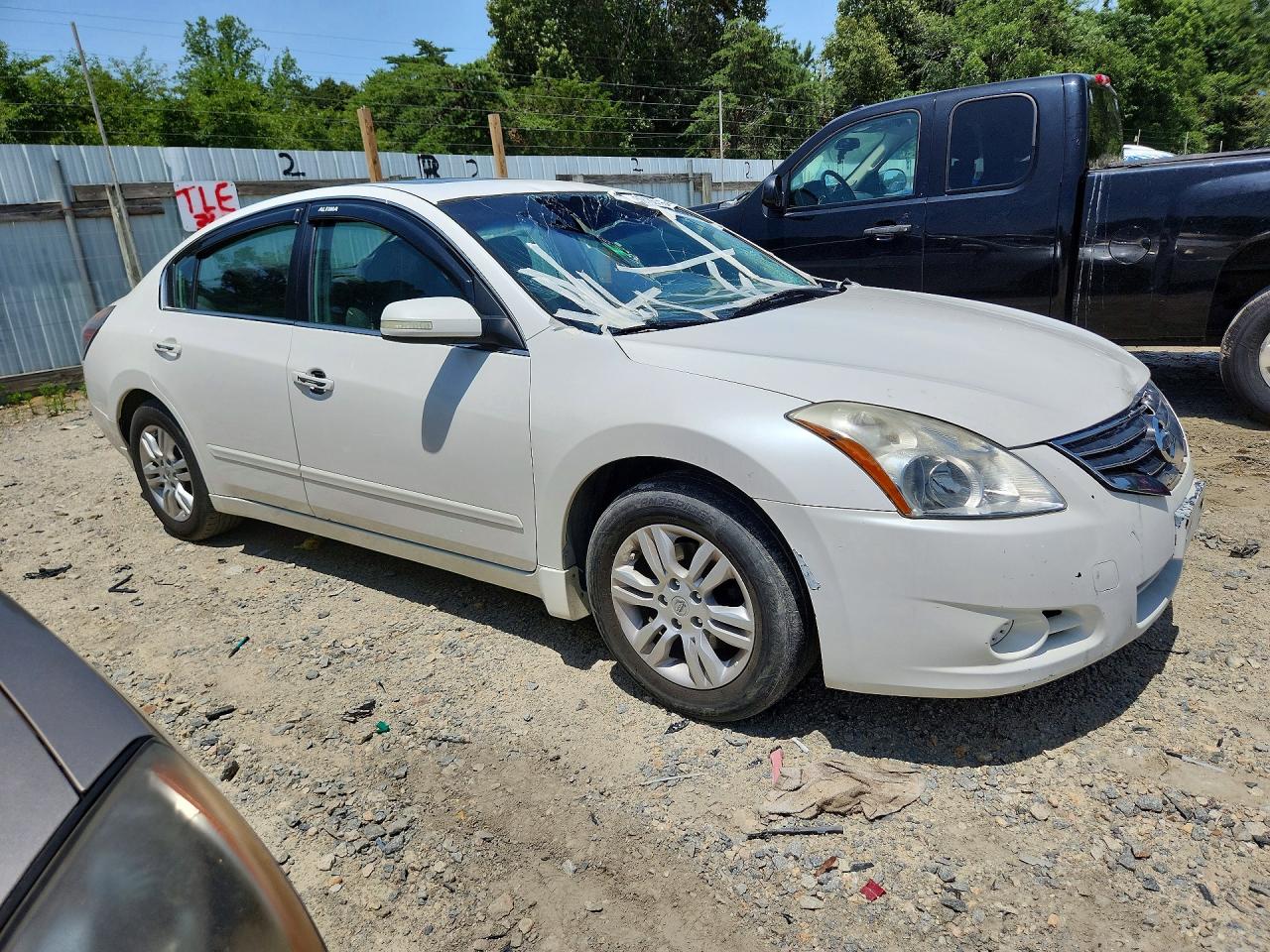 2010 Nissan Altima 2.5 White vin: 1N4AL2AP3AN531593