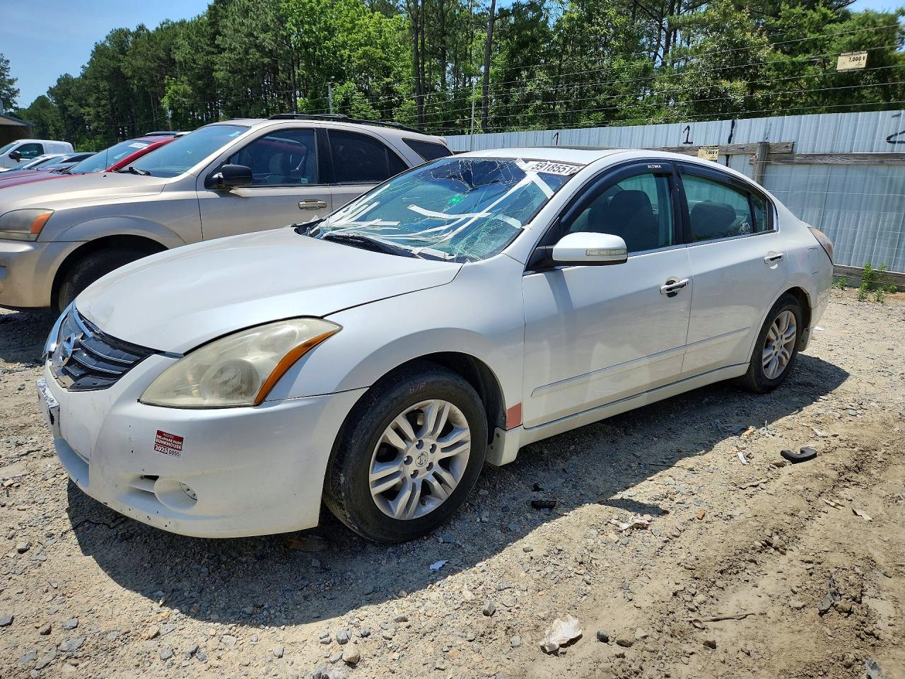 2010 Nissan Altima 2.5 White vin: 1N4AL2AP3AN531593