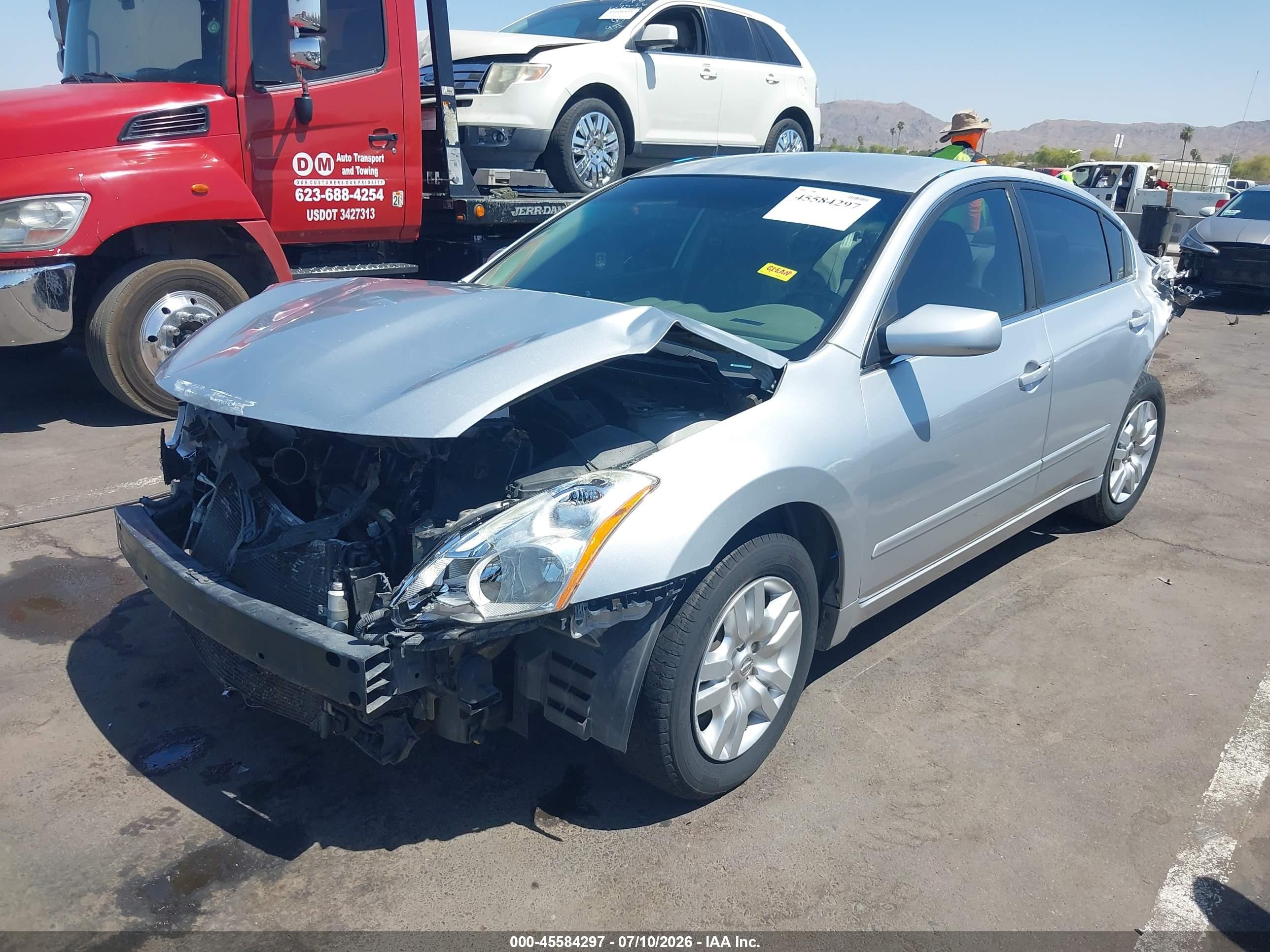 2010 Nissan Altima 2.5 Silver vin: 1N4AL2AP3AN532159