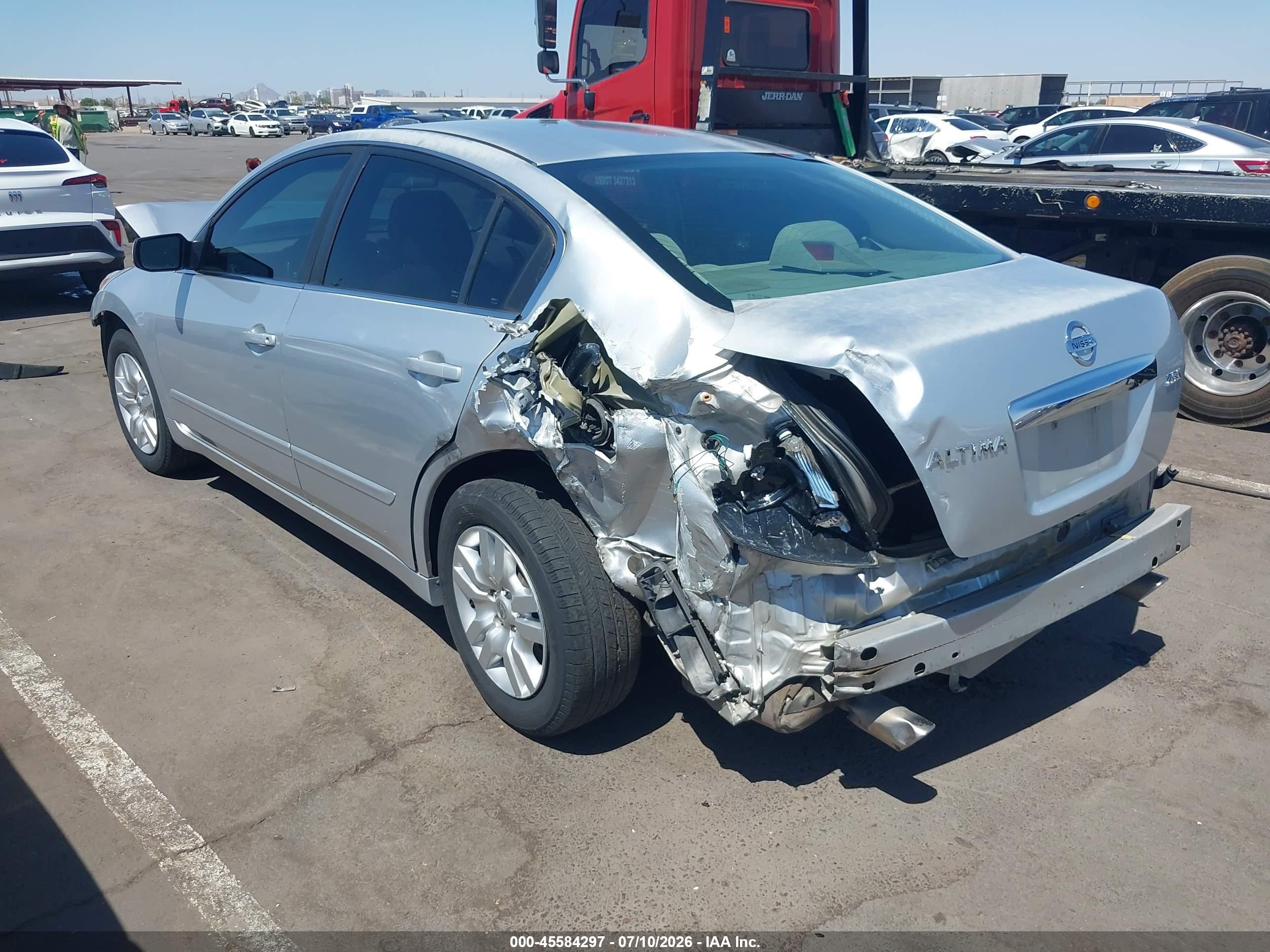 2010 Nissan Altima 2.5 Silver vin: 1N4AL2AP3AN532159